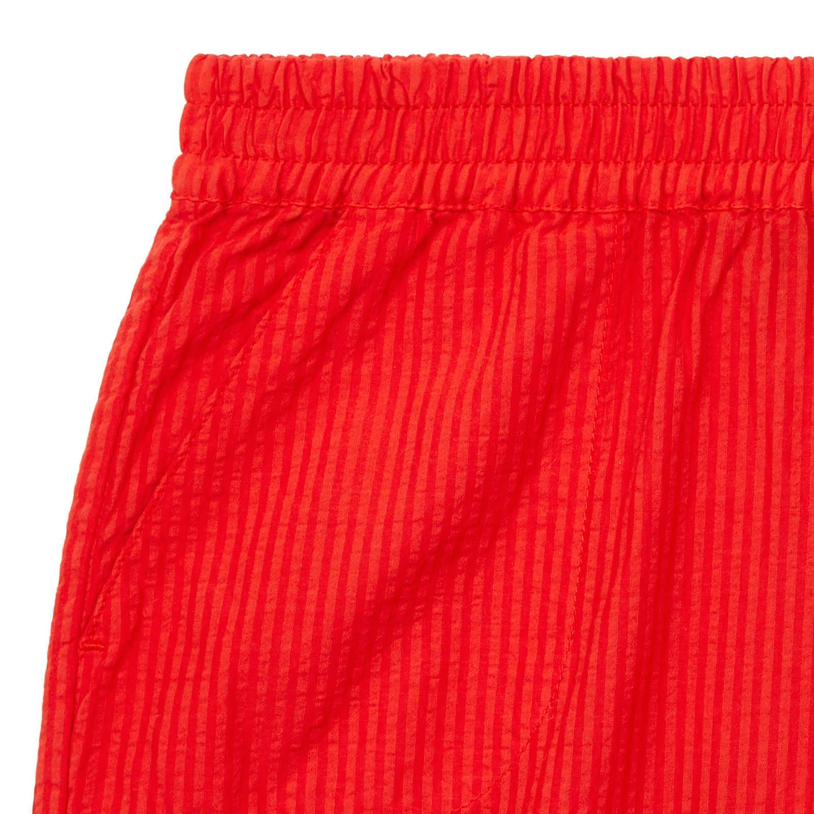 Boys & Girls Red Cotton Short