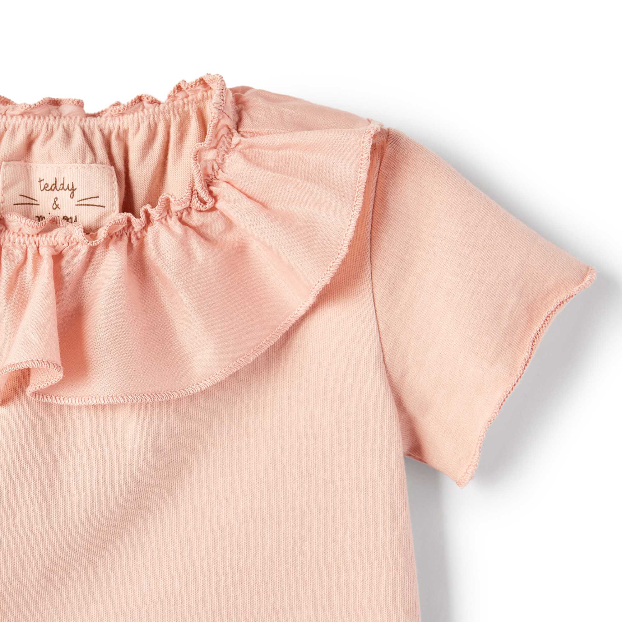 Baby Girls Pink Cotton T-shirt