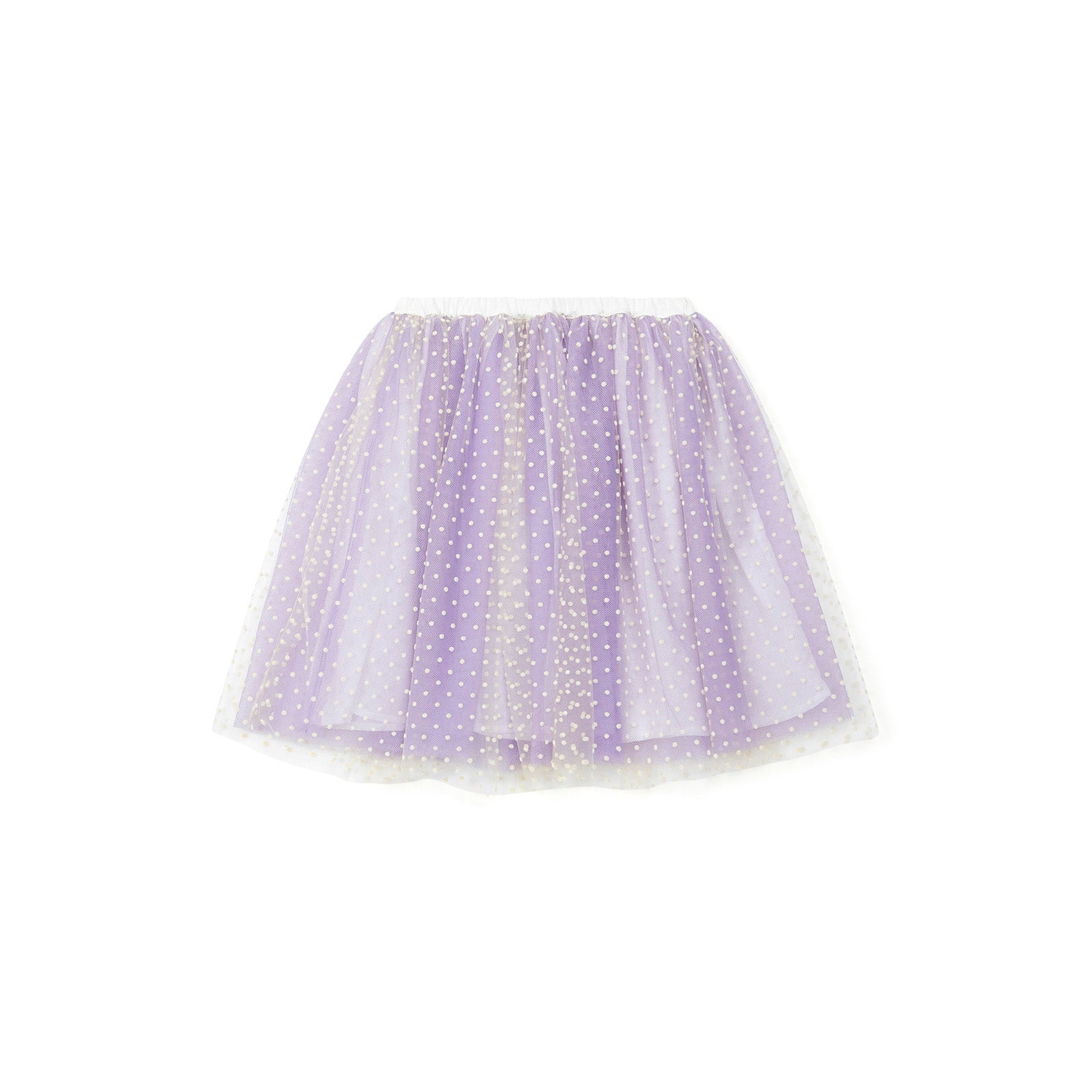 Girls Purple Chiffon Skirts