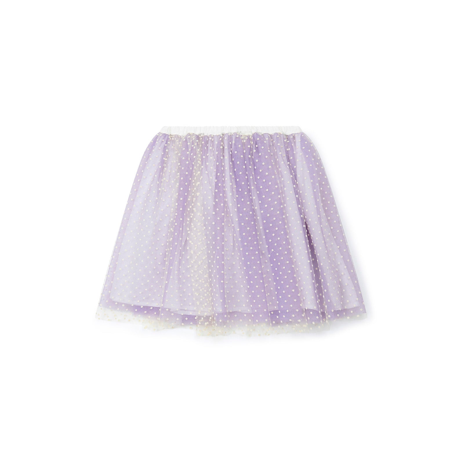 Girls Purple Chiffon Skirts