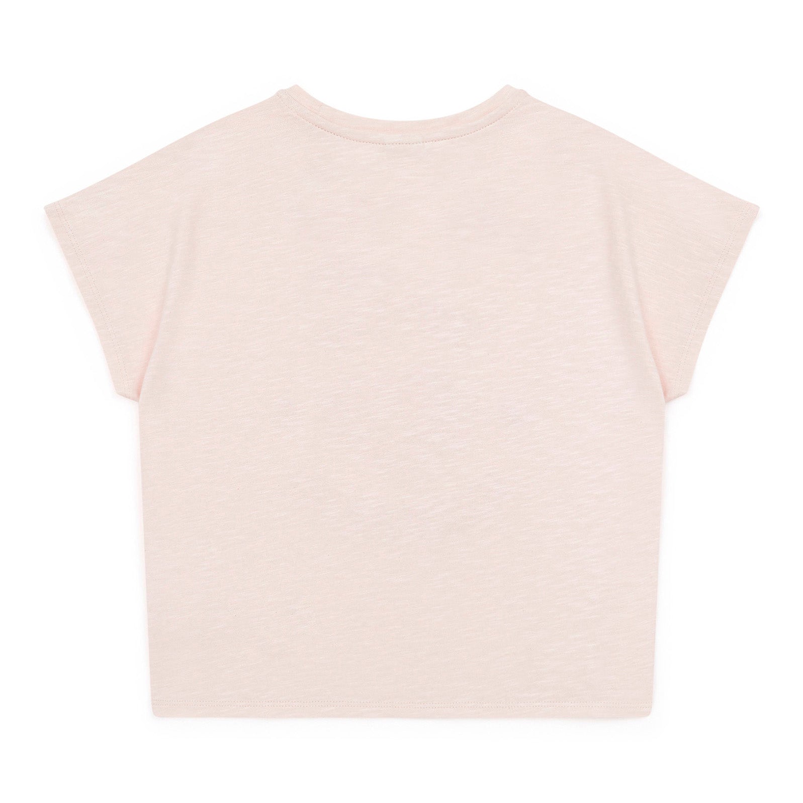 Girls Pink Logo Cotton T-Shirt