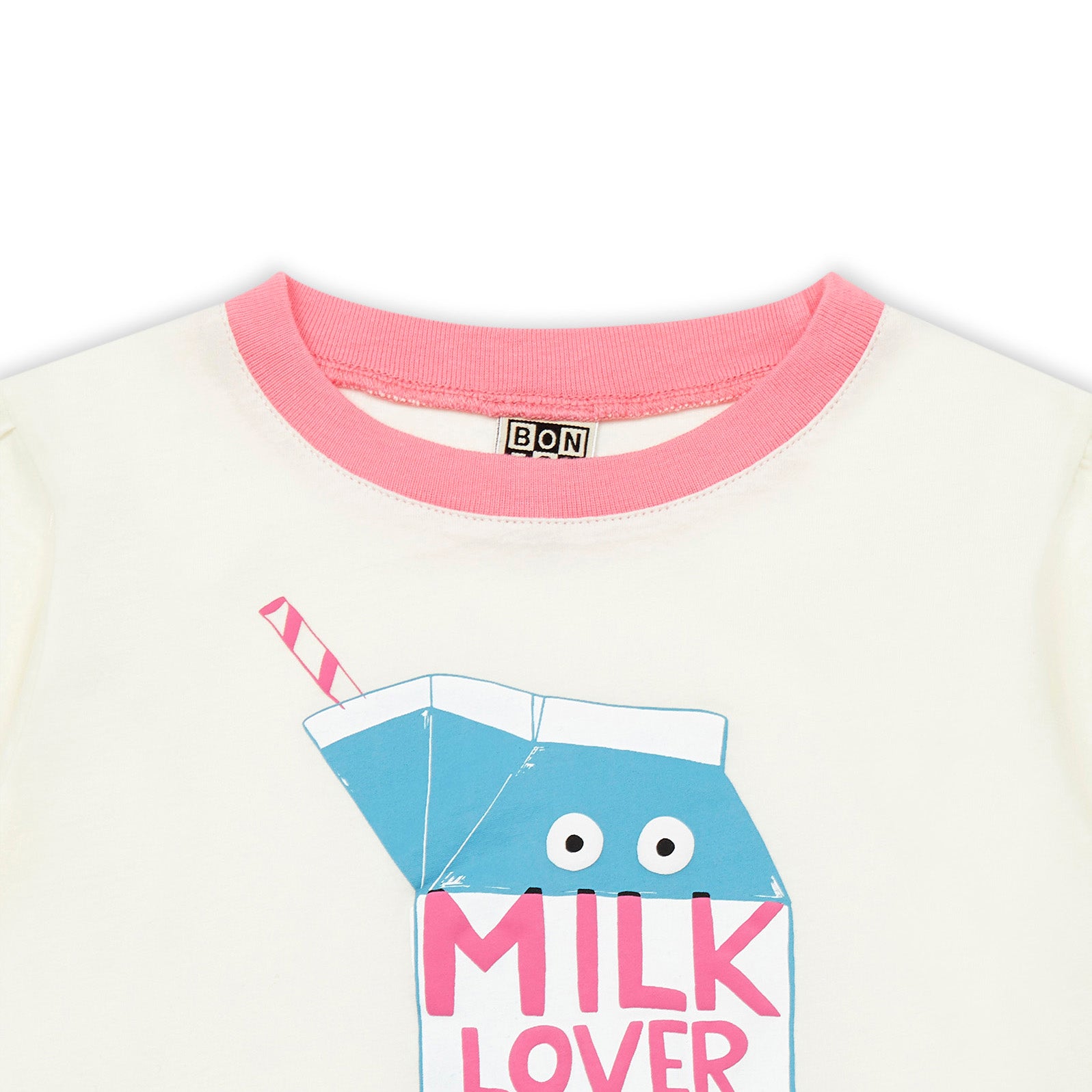 Girls White Logo Cotton T-Shirt
