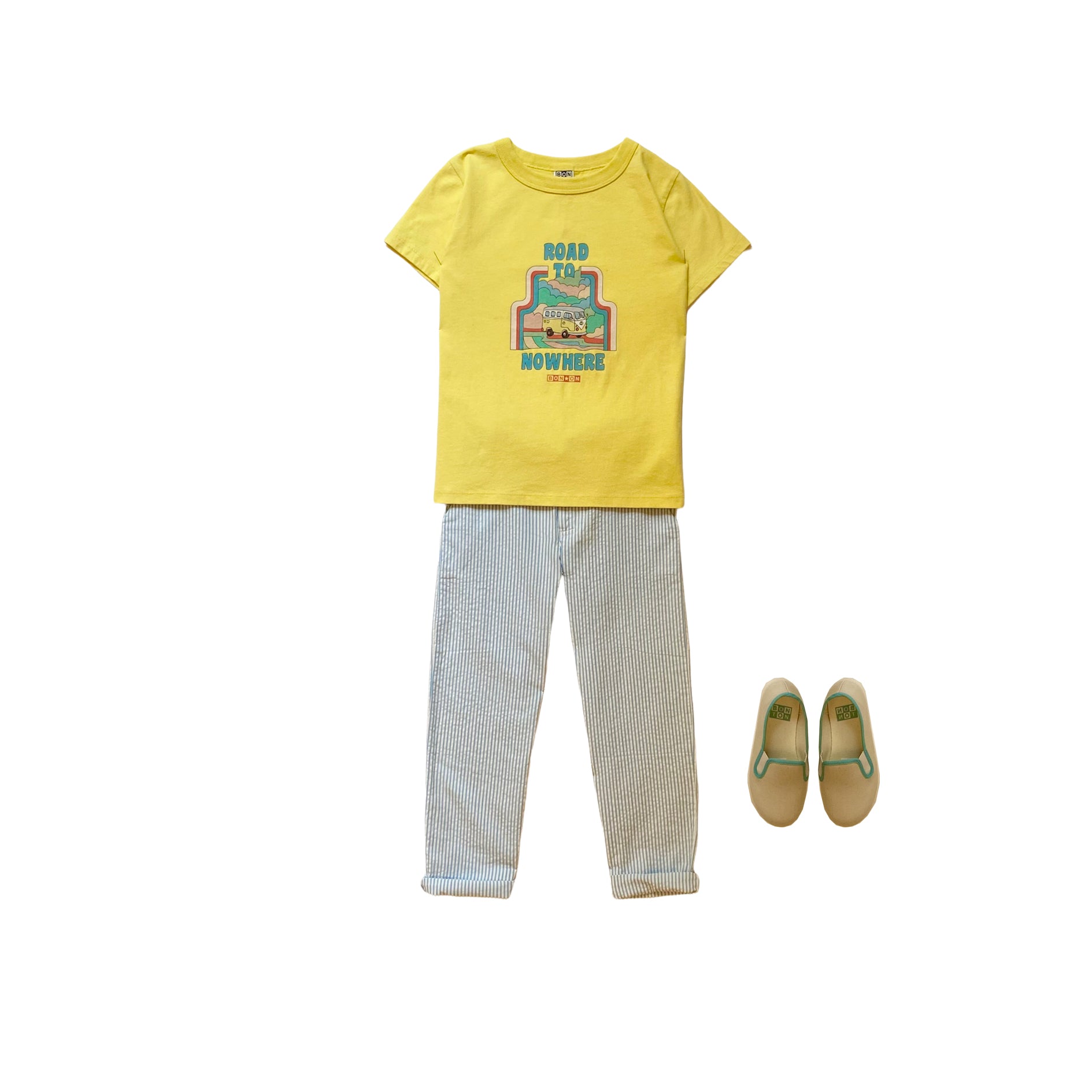 Boys Yellow Printed Cotton T-Shirt