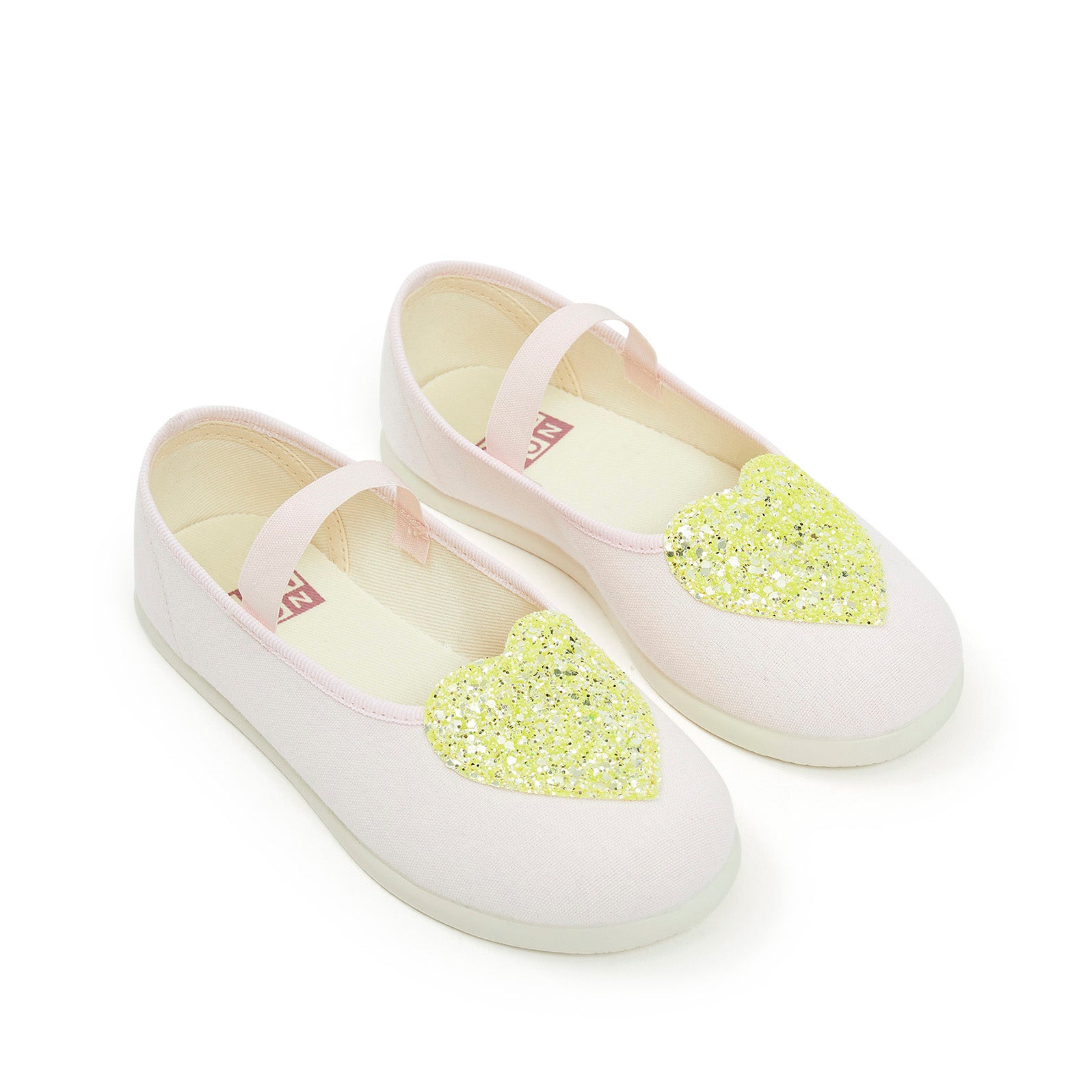 Girls Light Pink Flat Shoes