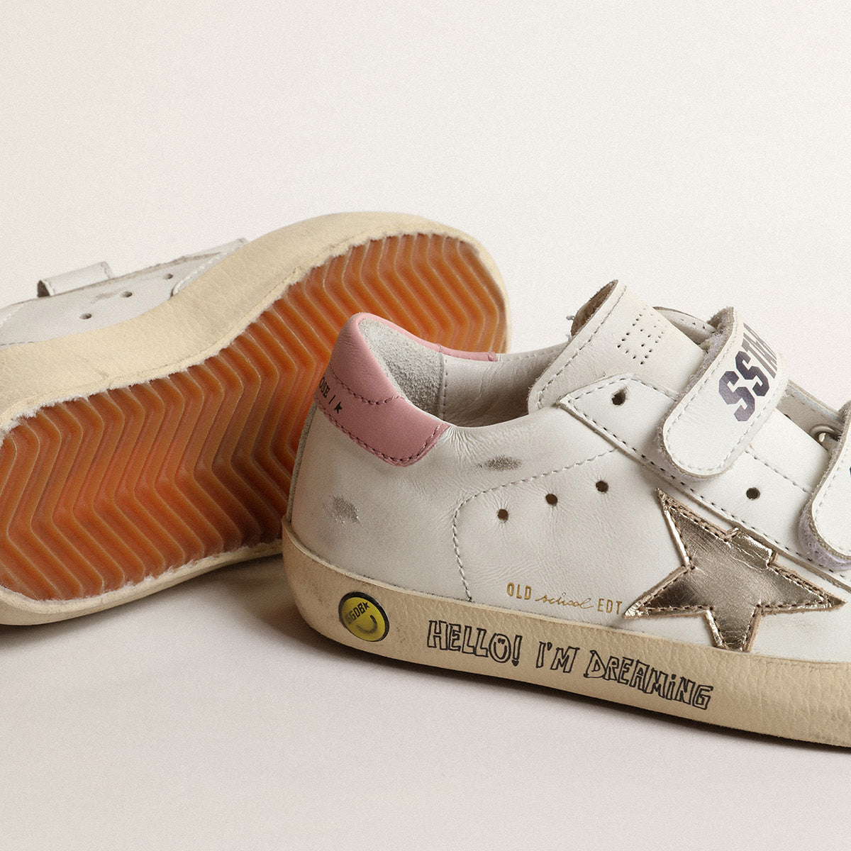 Boys & Girls Pink Logo Shoes