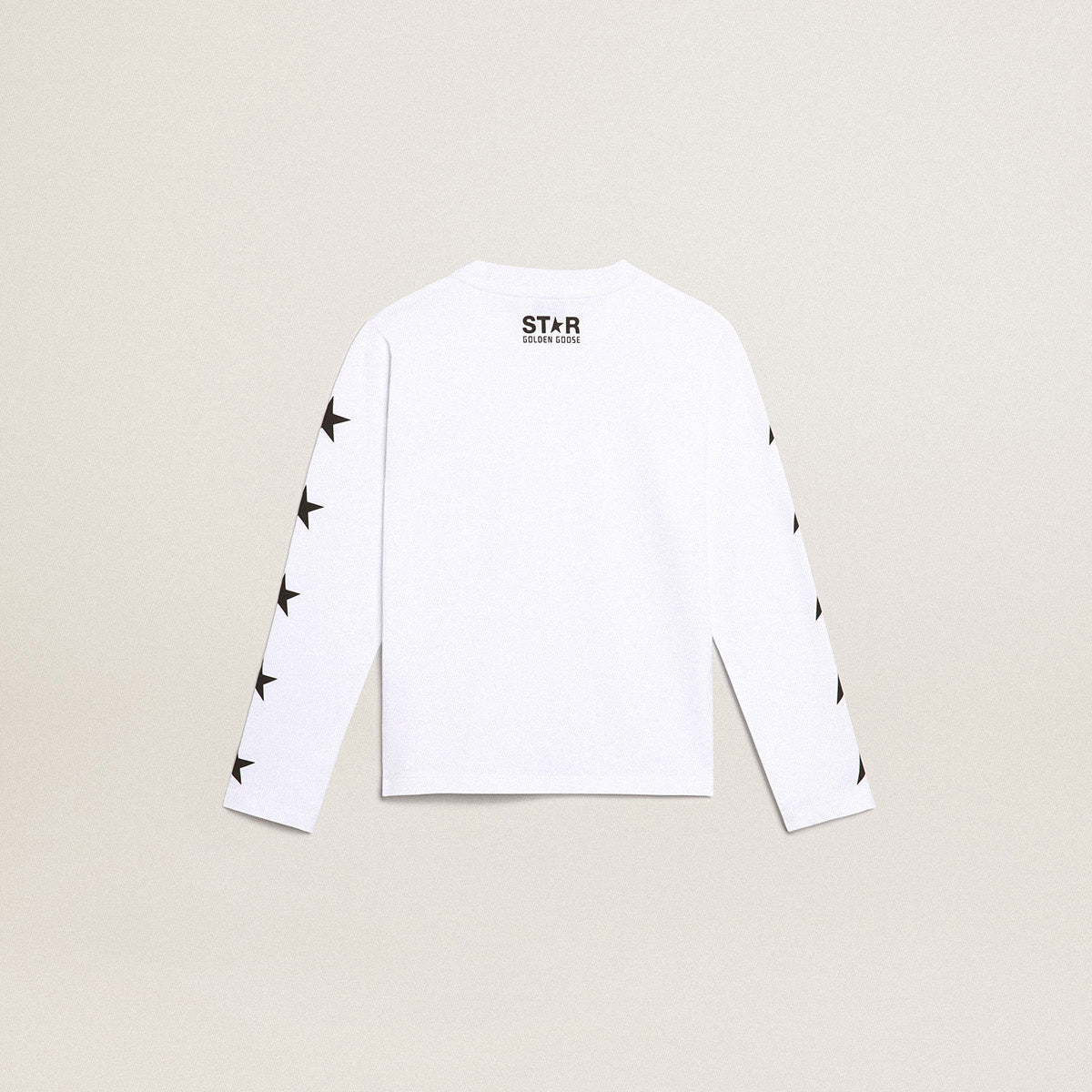 Boys & Girls White Star Cotton T-Shirt