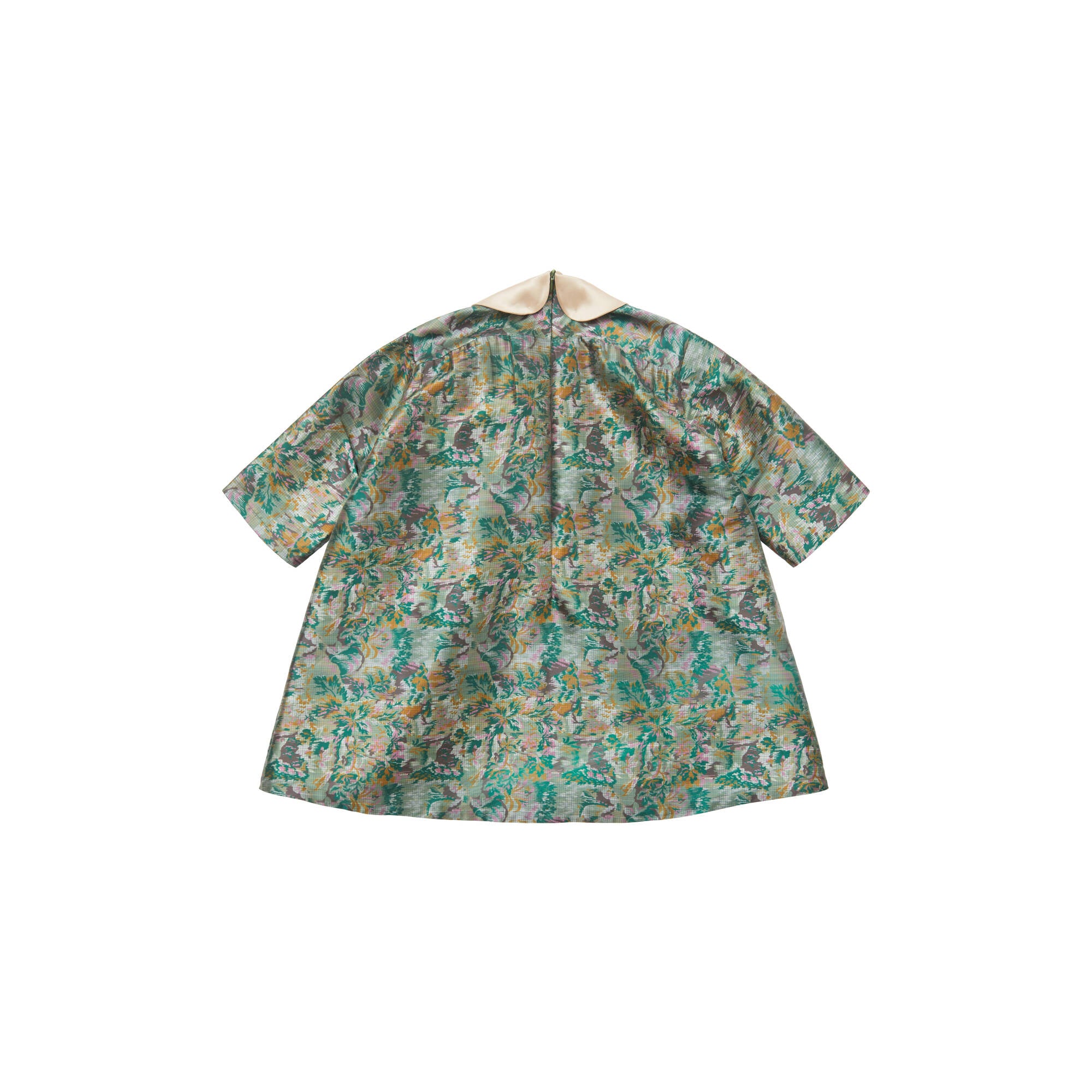 Girls Green Floral Dress