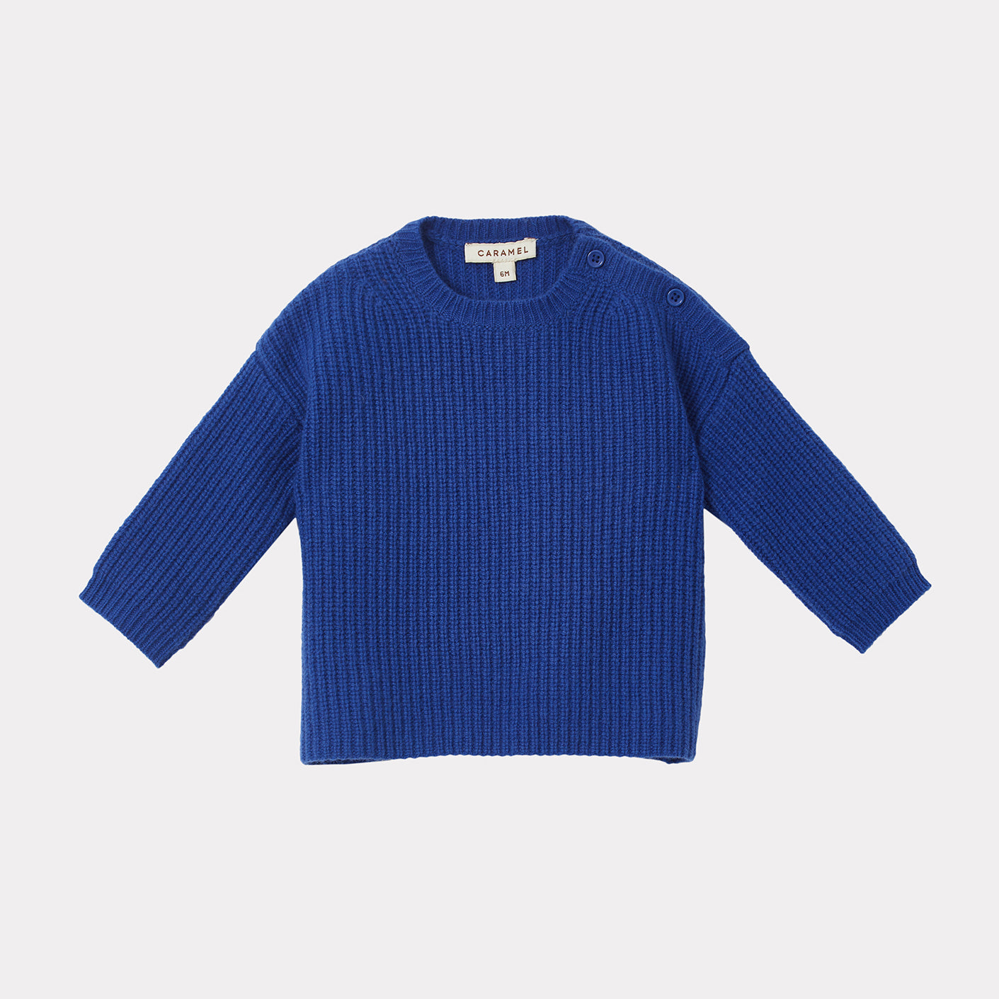 Baby Boys & Girls Blue Wool Sweater