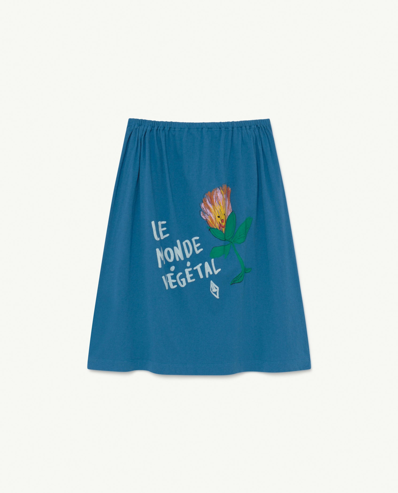 Girls Blue Ladybug Print Skirt