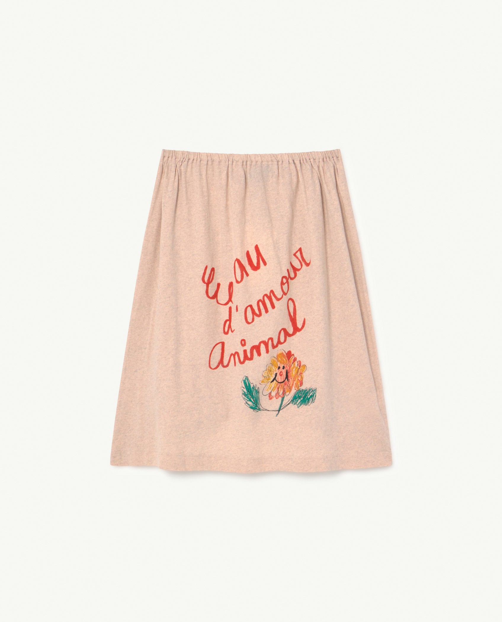 Girls Pink Ladybug Print Skirt
