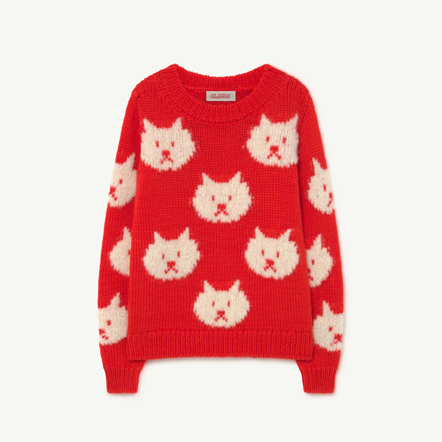 Boys & Girls Red Wool Sweater