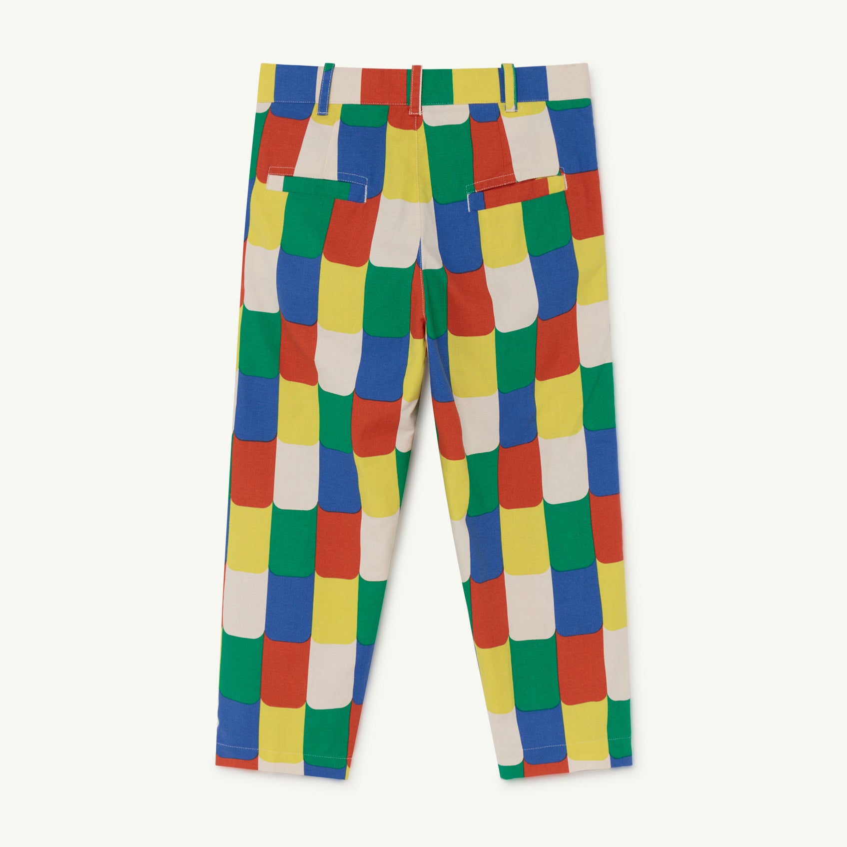 Boys & Girls Multicolor Cotton Trousers