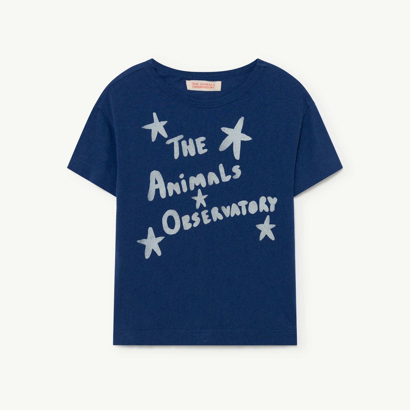 Boys & Girls Blue Cotton T-Shirt