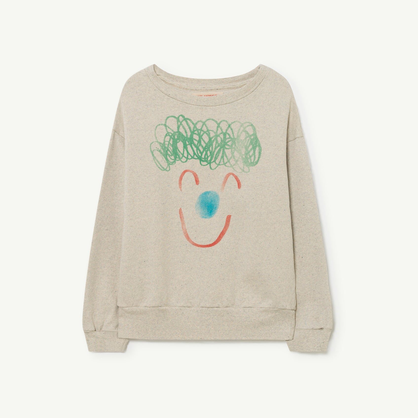 Boys & Girls Beige Cotton Sweatshirt