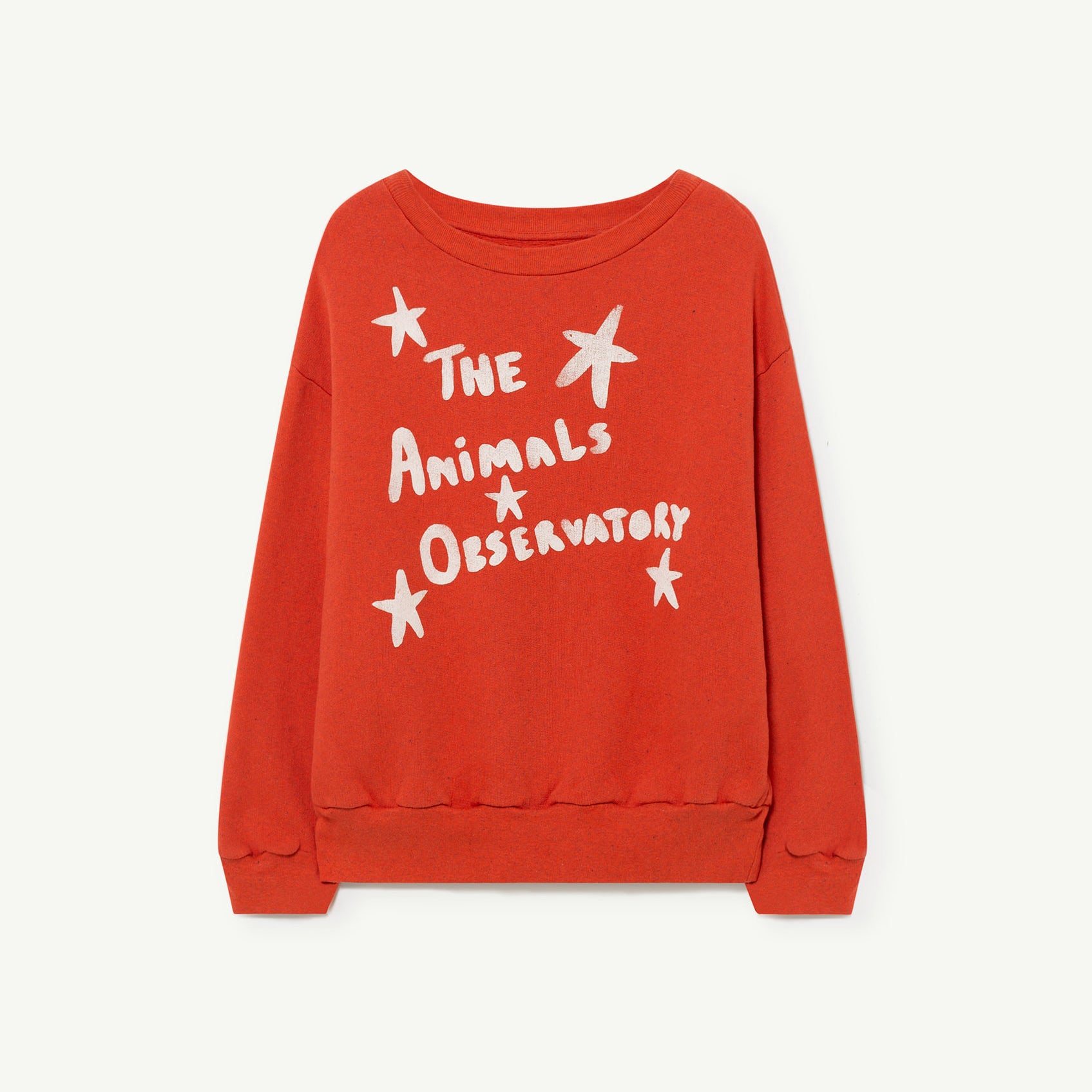 Boys & Girls Red Cotton Sweatshirt