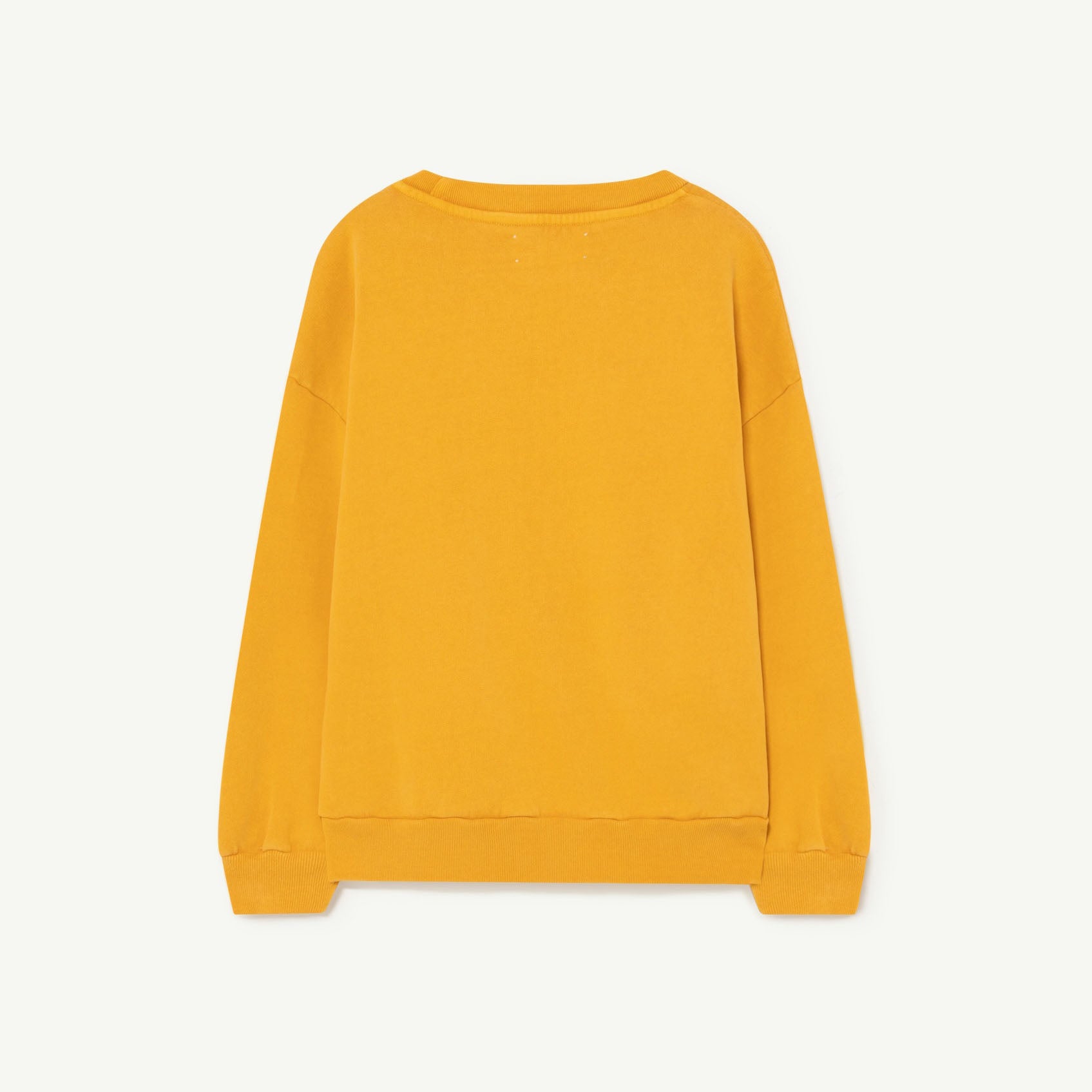 Boys & Girls Yellow Dog Printed Cotton Sweatshirt