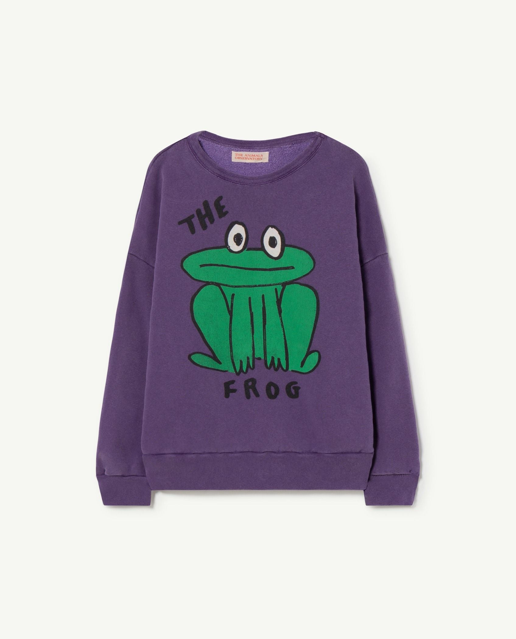 Boys & Girls Purple Printed Sweatshirt