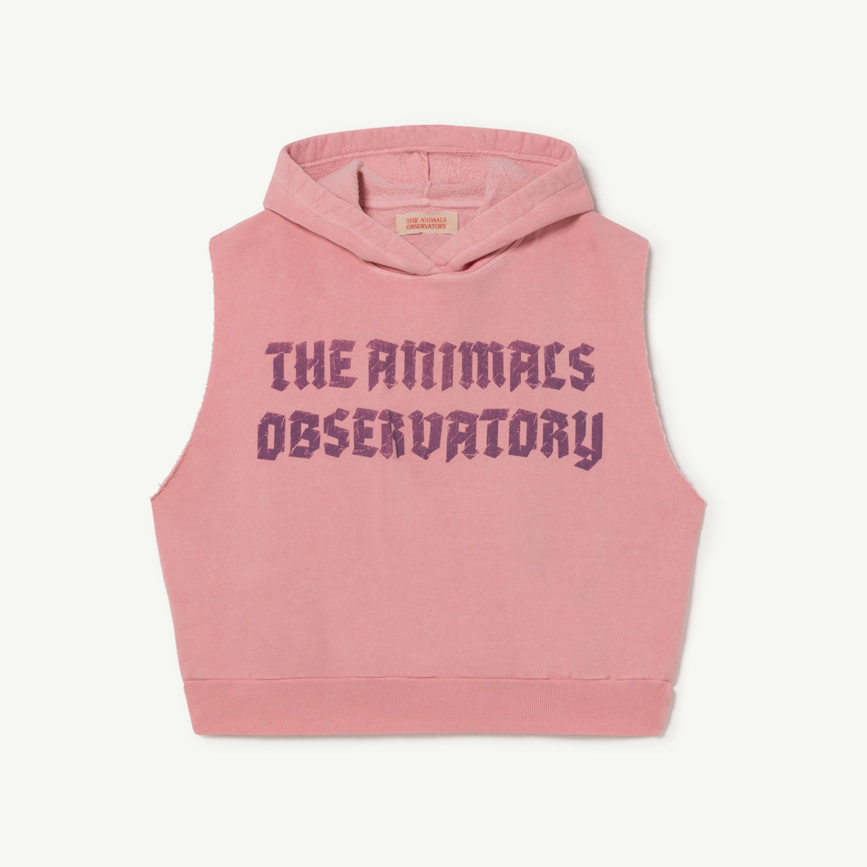 Boys & Girls Pink Logo Cotton Vest