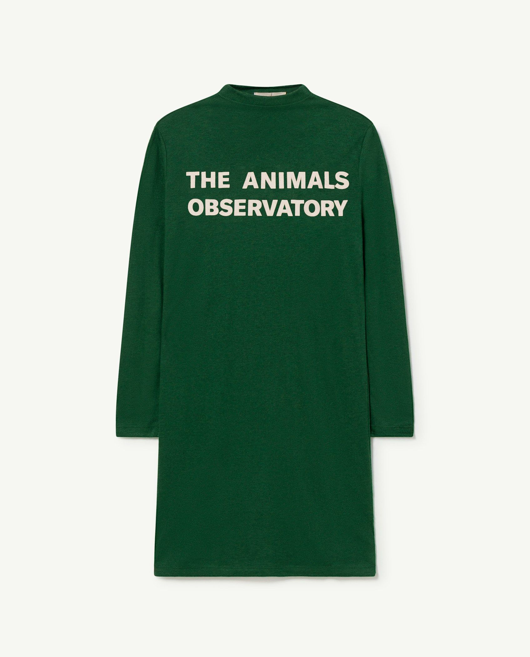 Girls Green Logo Dress