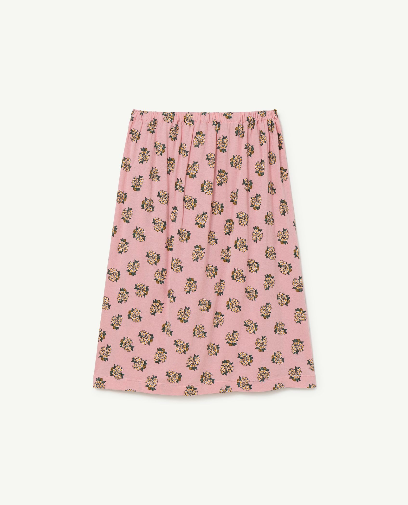 Girls Pink Ladybug Printed Skirt