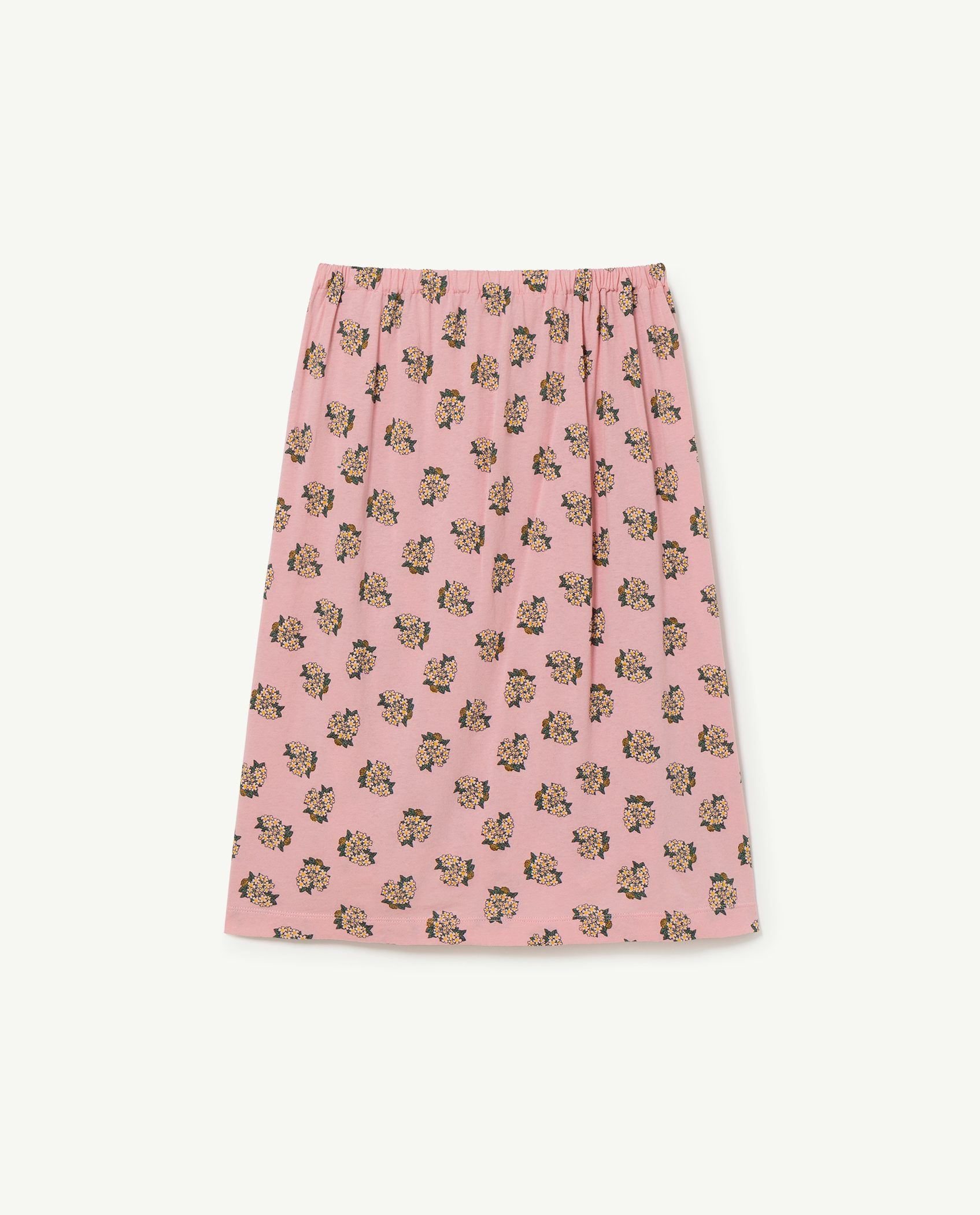 Girls Pink Ladybug Printed Skirt