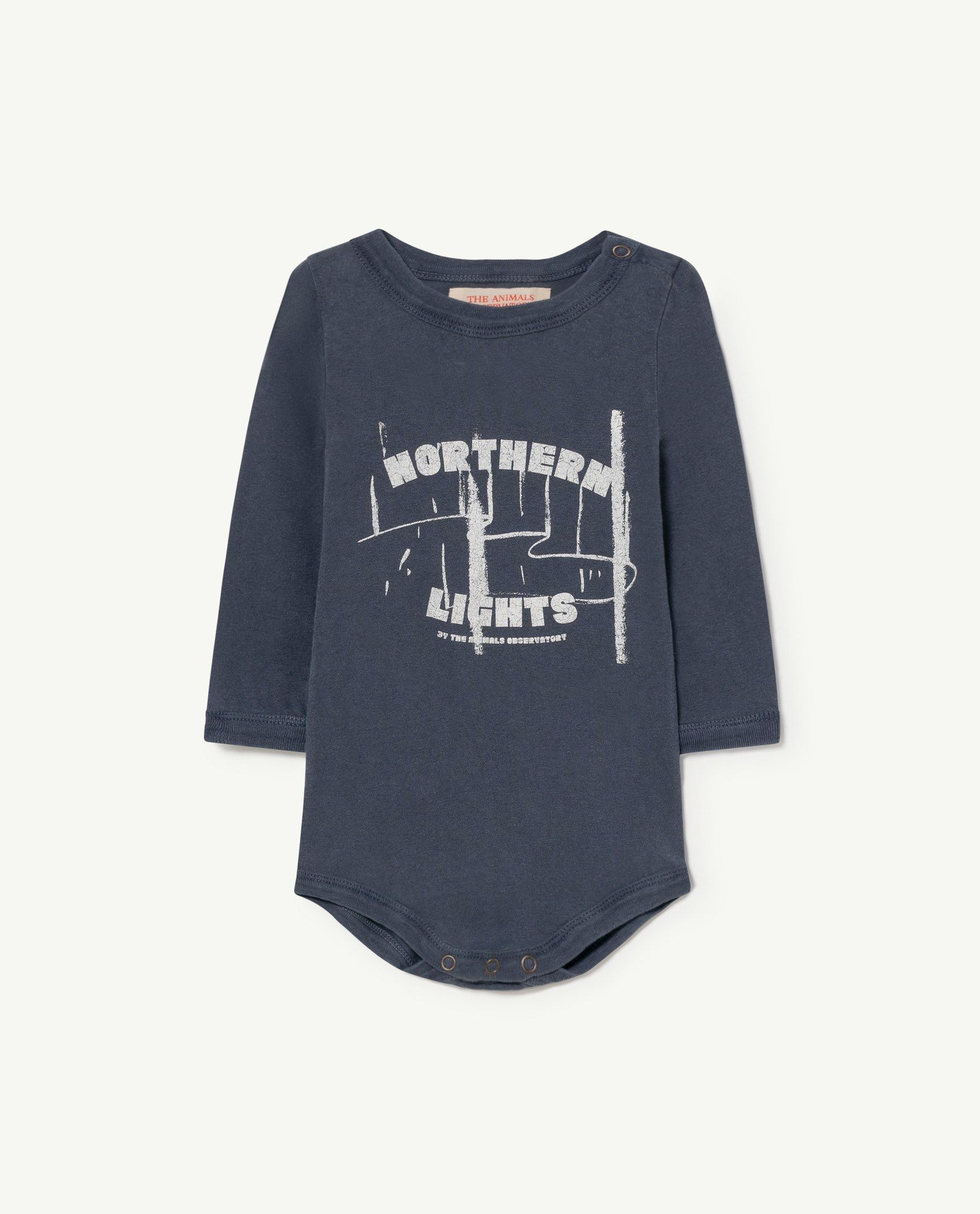 Baby Boys & Girls Deep Blue Cotton Babysuit