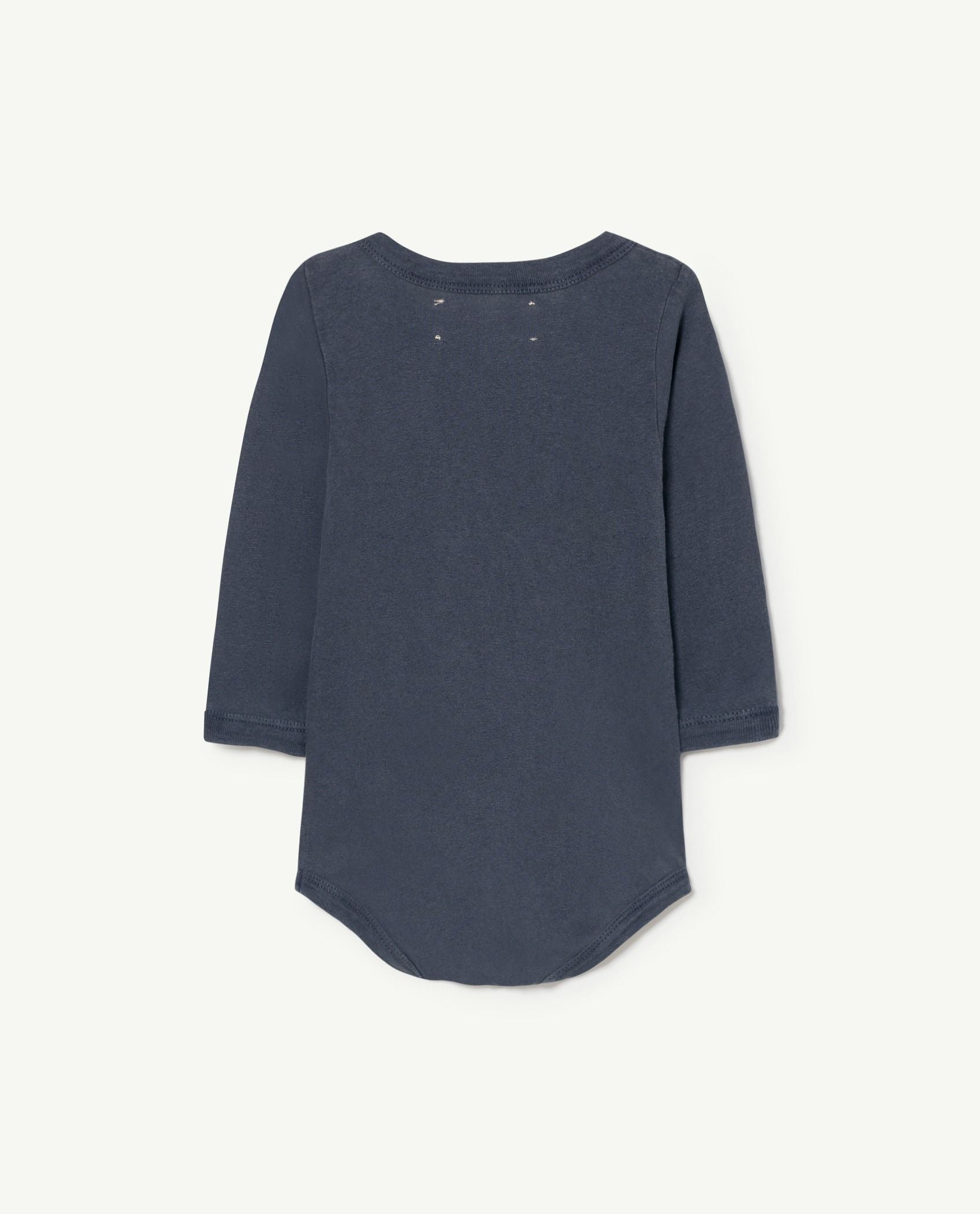 Baby Boys & Girls Deep Blue Cotton Babysuit