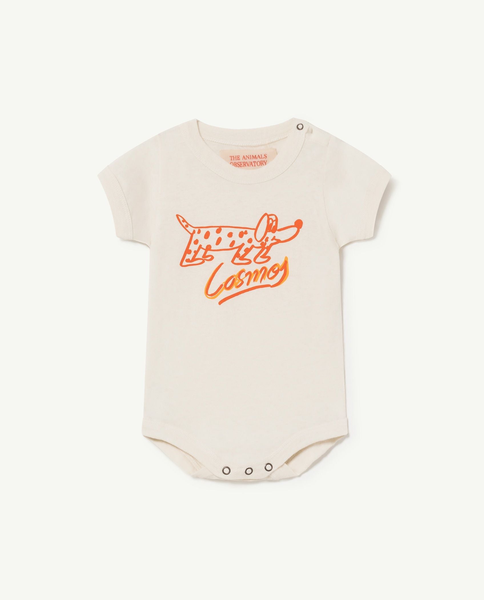 Baby Boys & Girls White Cotton Babysuit