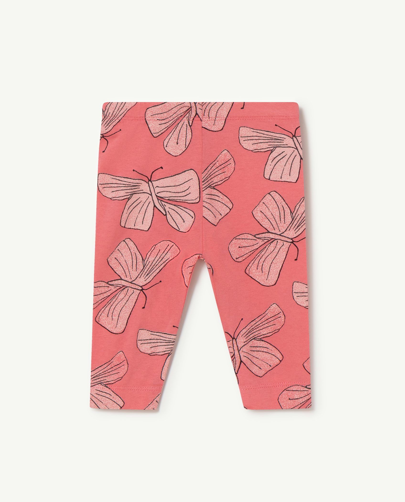 Baby Boys & Girls Pink Printed Trousers