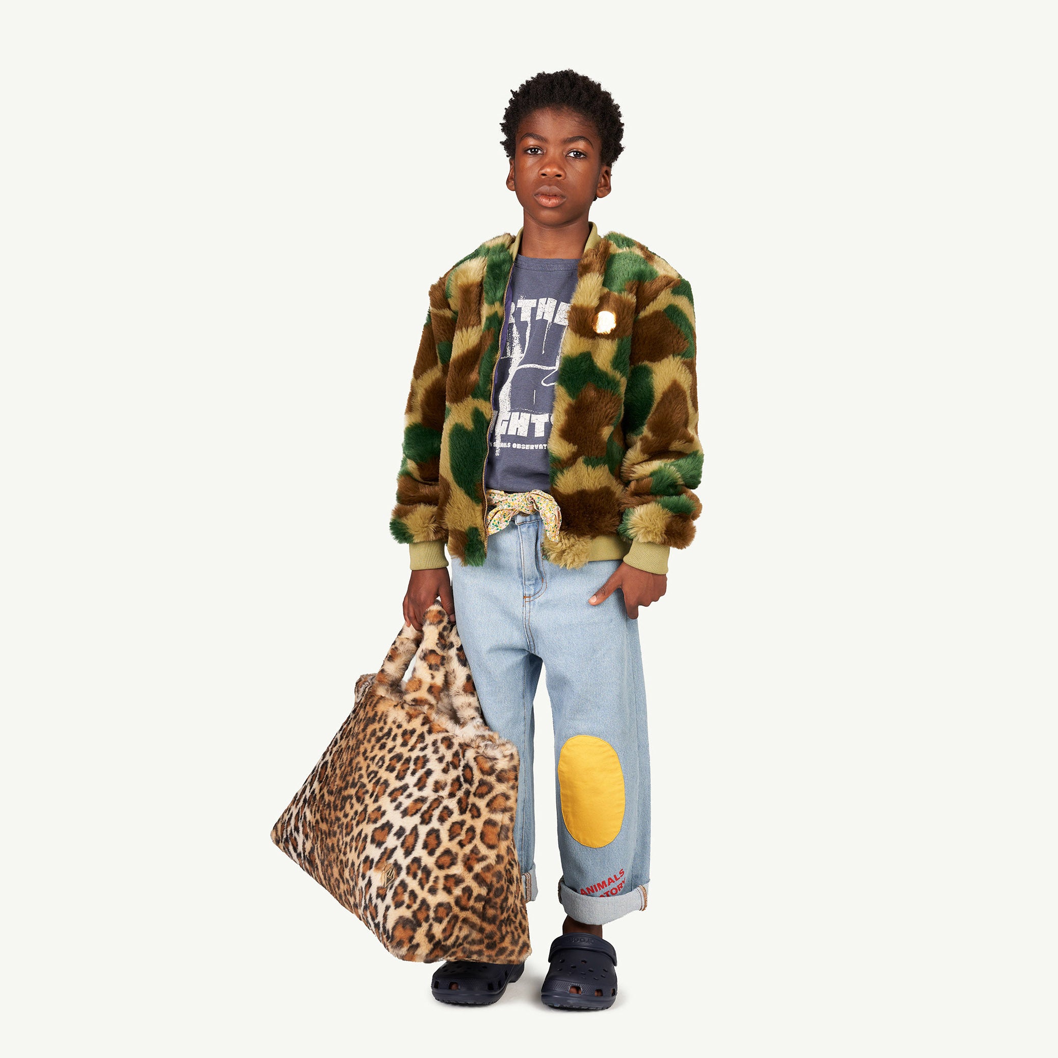 Boys & Girls Blue Denim Trousers