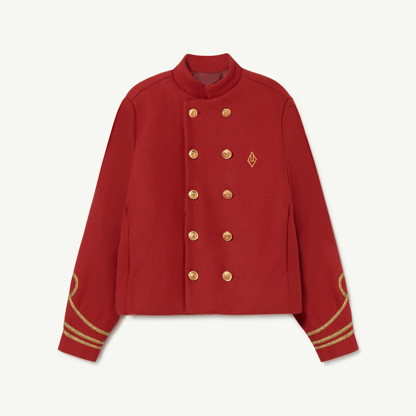 Boys & Girls Red Wool Jacket