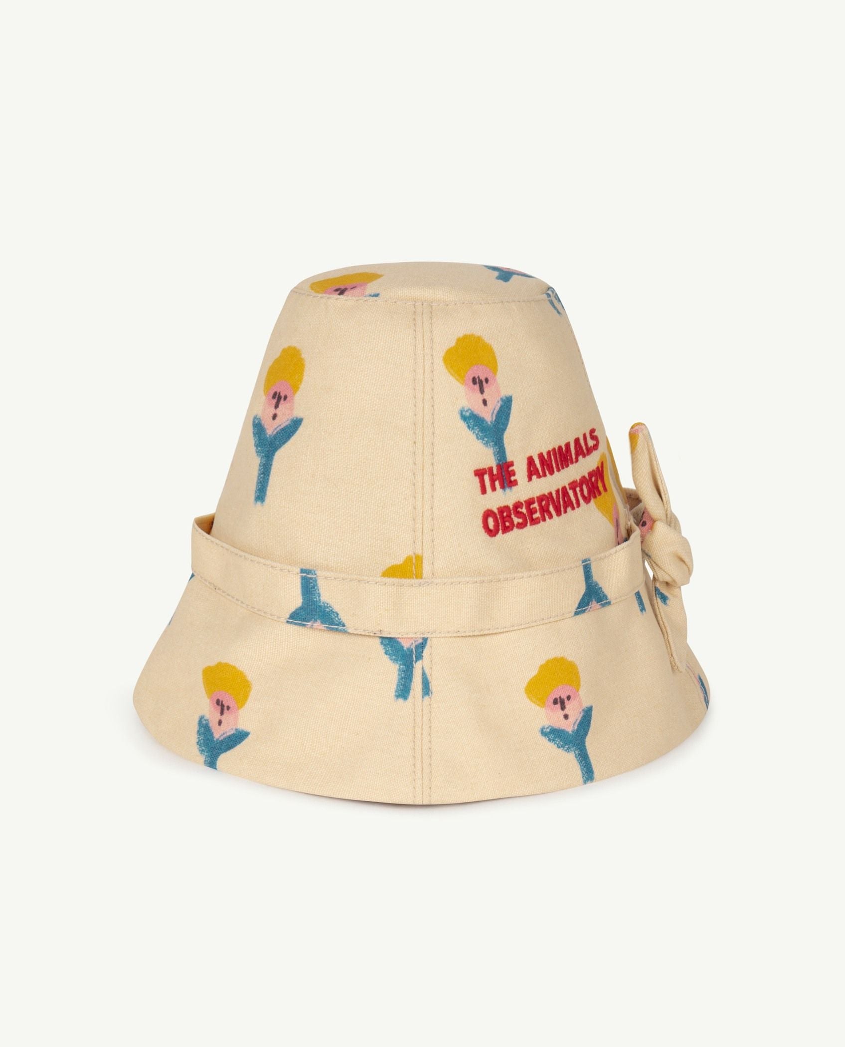 Boys & Girls White Printed Hat