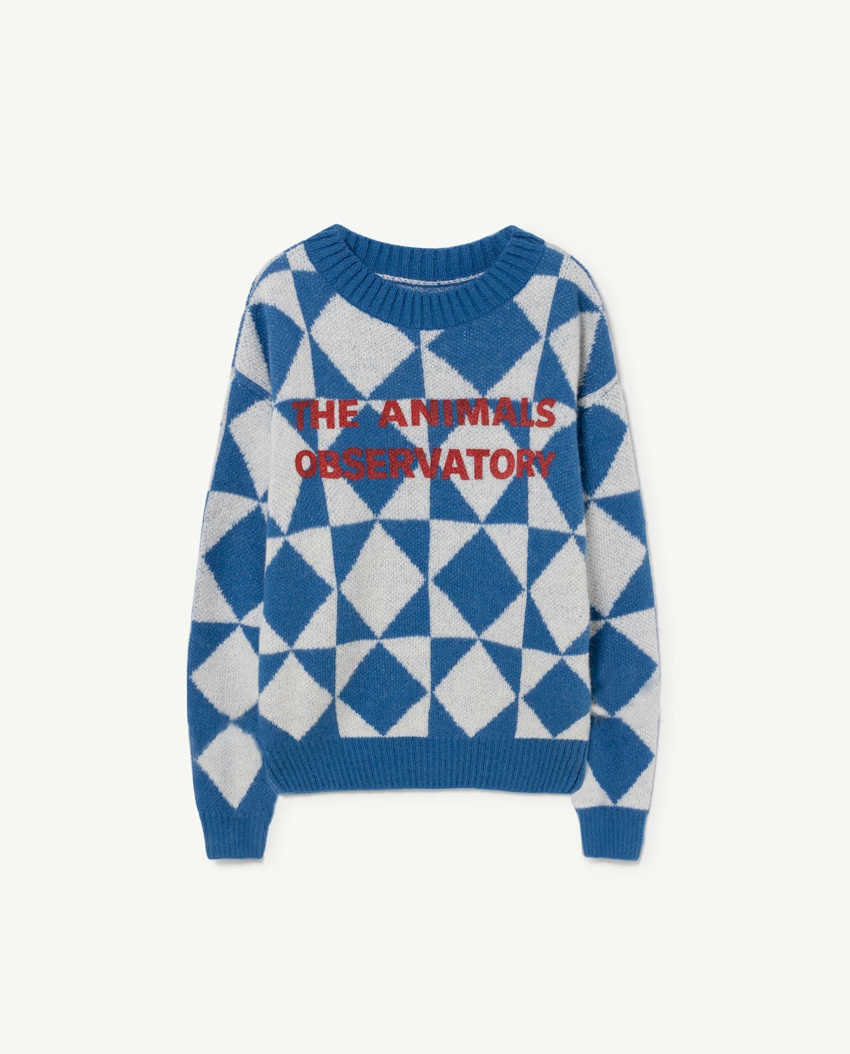 Boys & Girls Blue Check Sweater