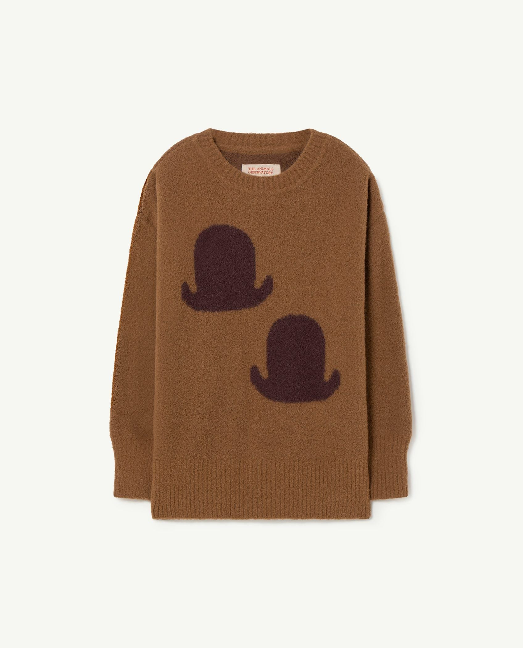 Boys & Girl Brown Logo Sweater