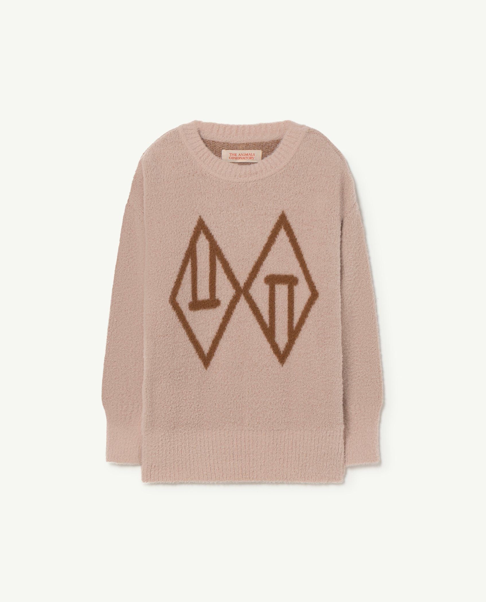 Boys & Girl Beige Logo Sweater
