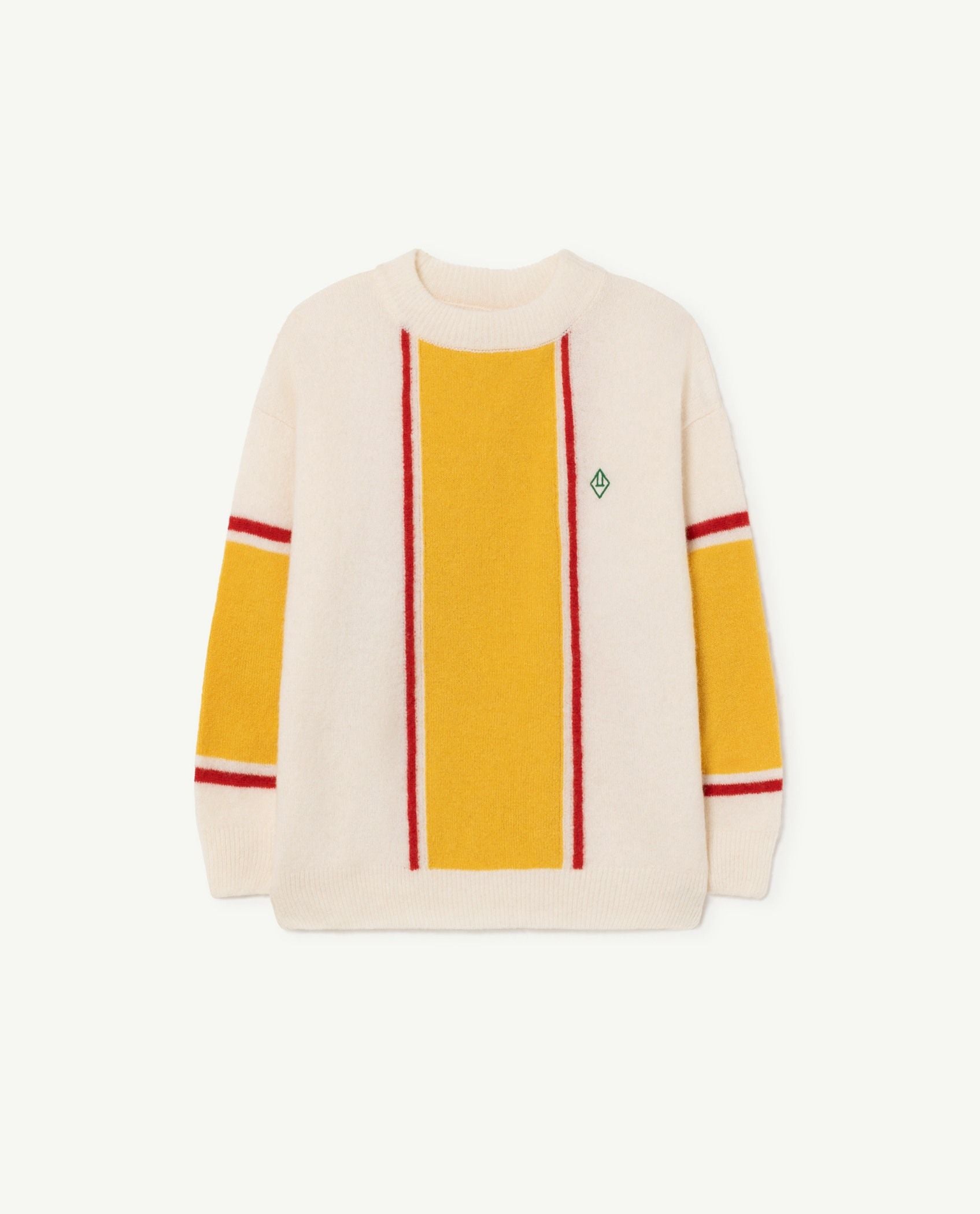 Boys & Girls Yellow Wool Sweater