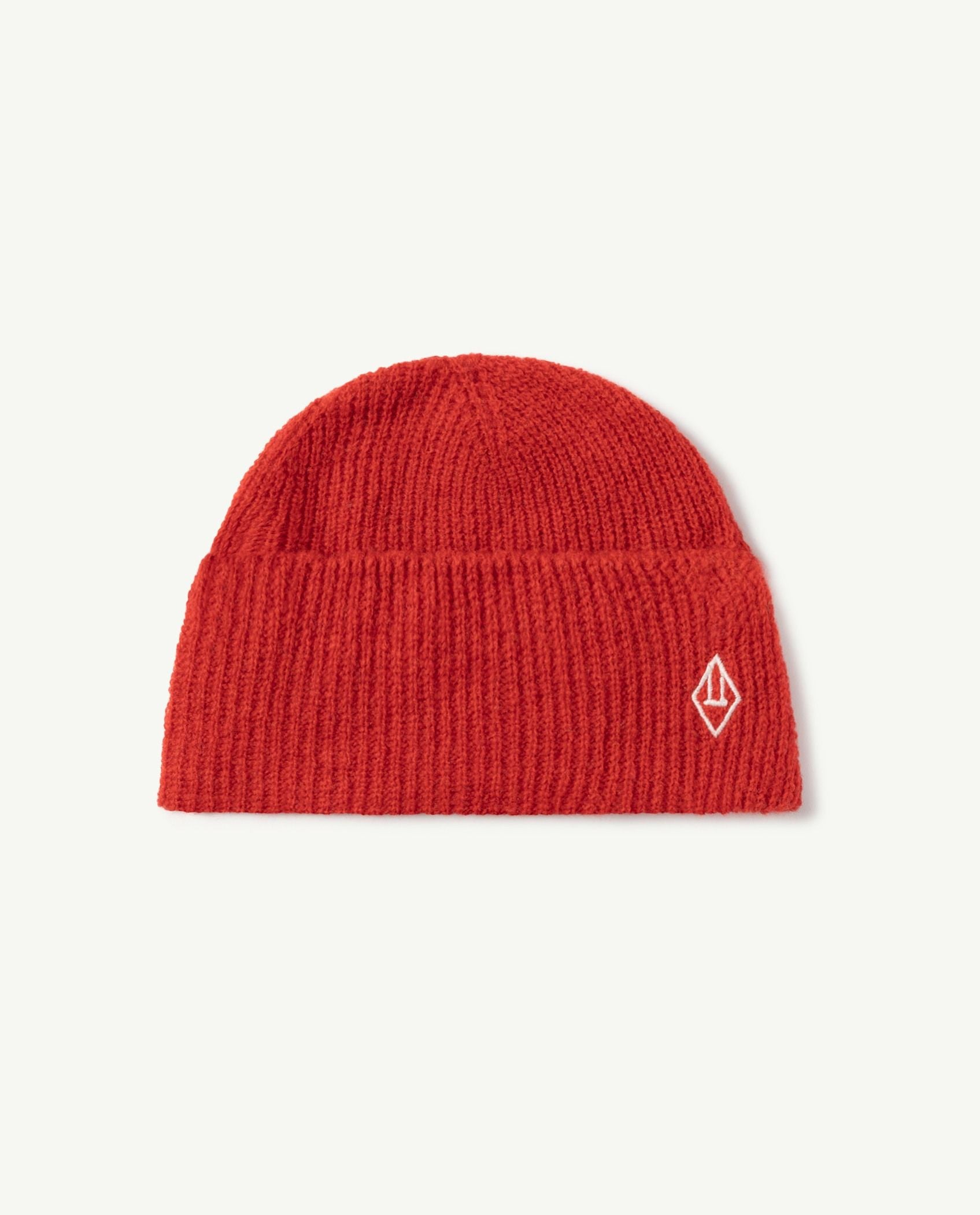Boys & Girls Red Wool Hat