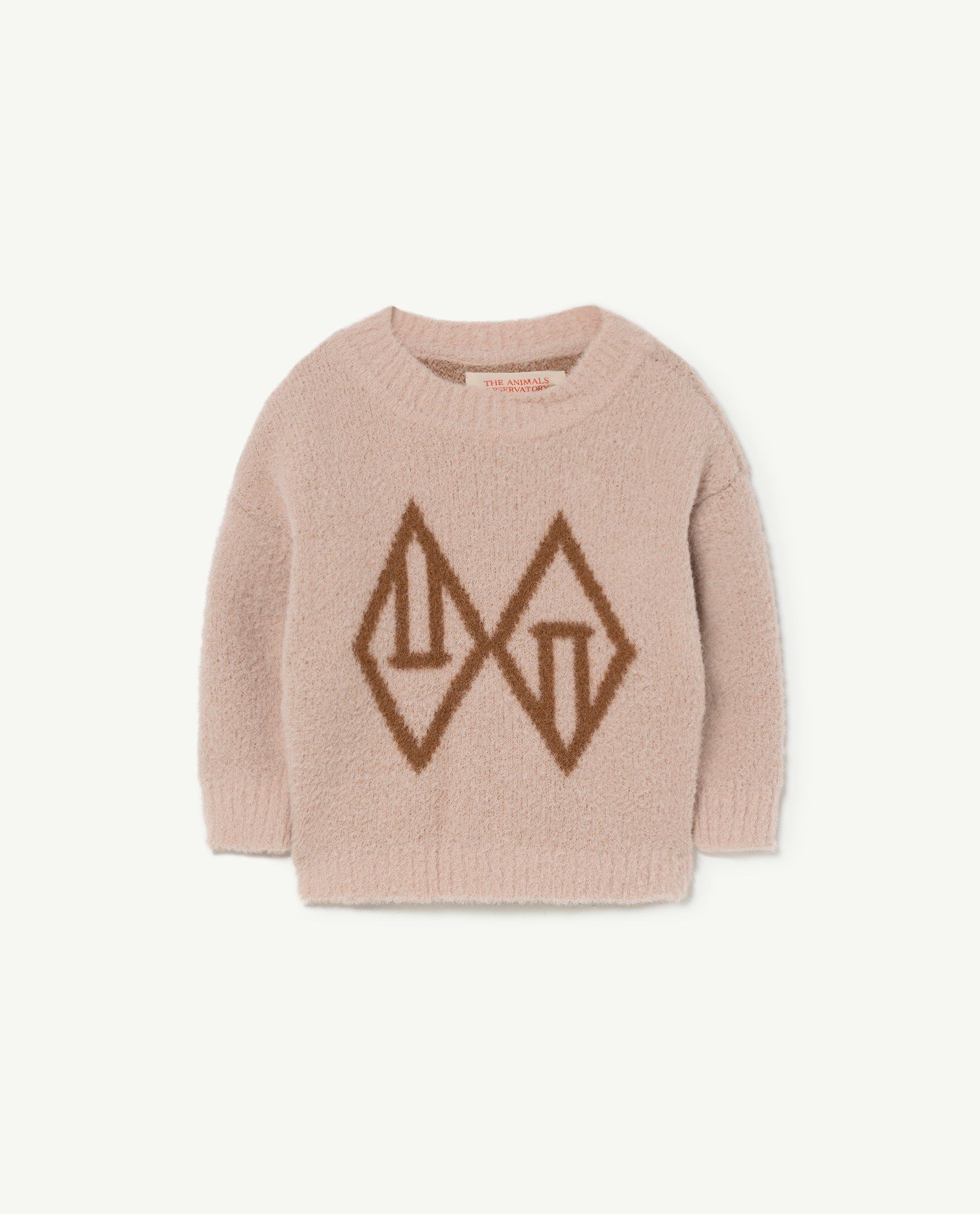 Baby Boys & Girls Beige Logo Sweater