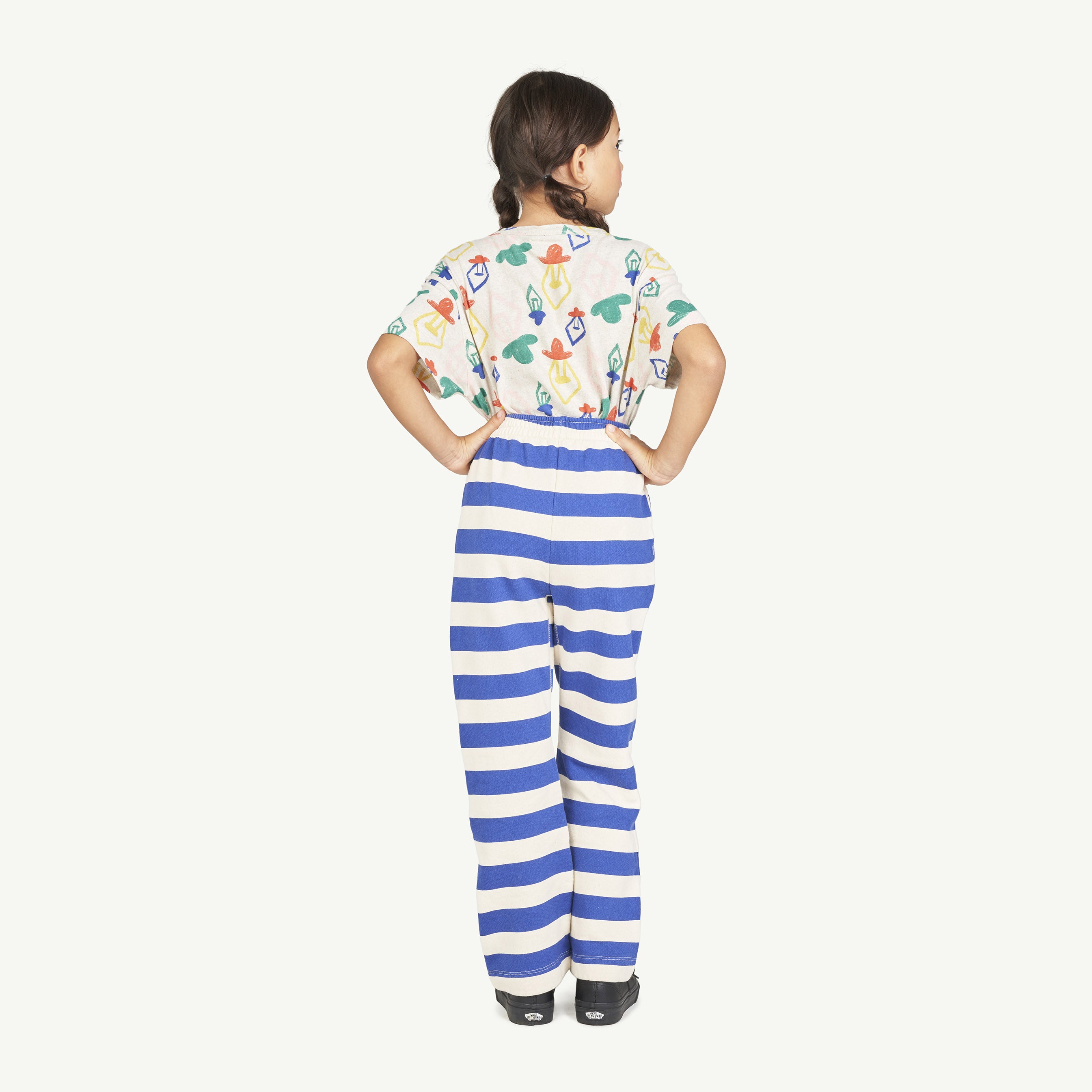 Boys & Girls Grey Printed Cotton T-Shirt