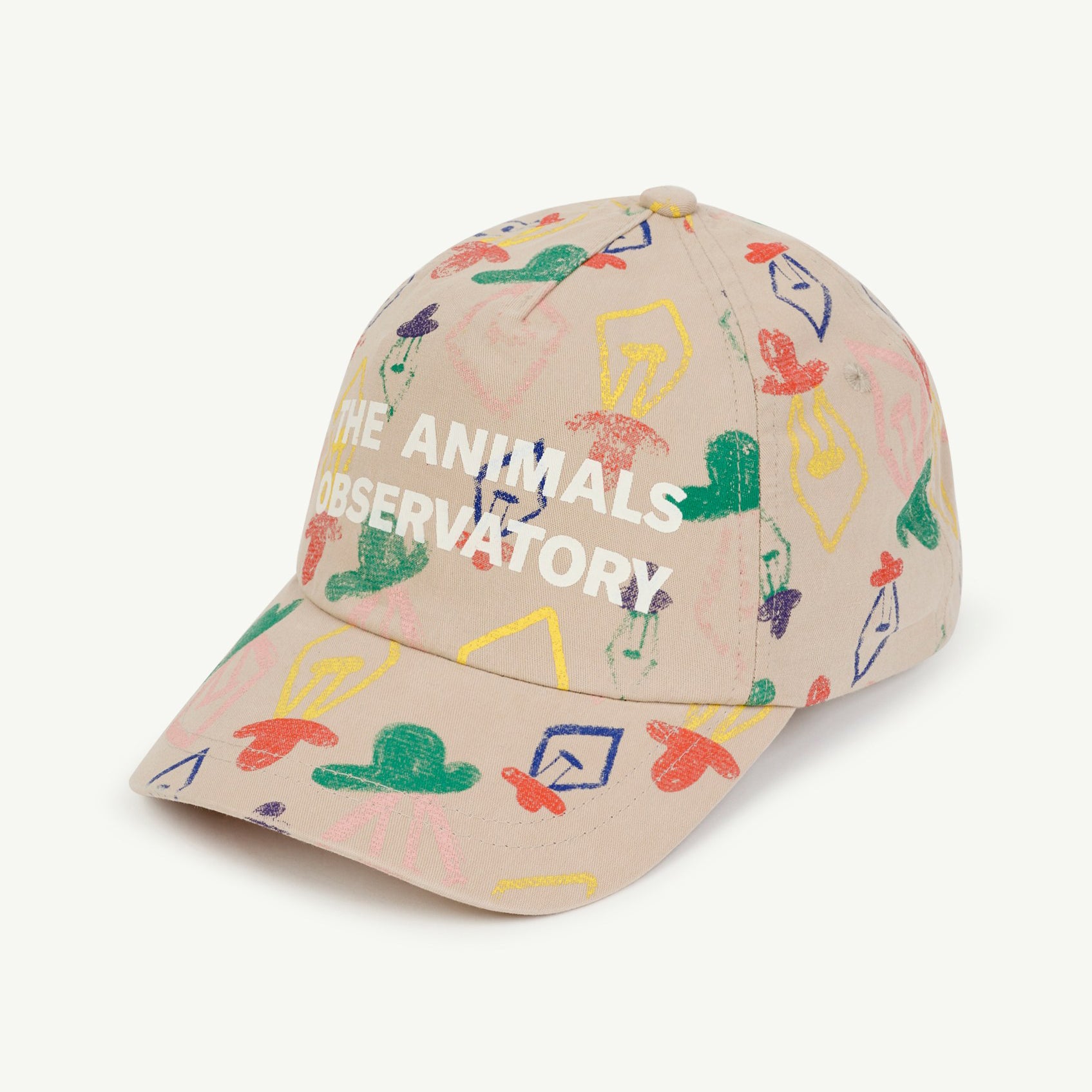Boys & Girls Grey Printed Logo Cap
