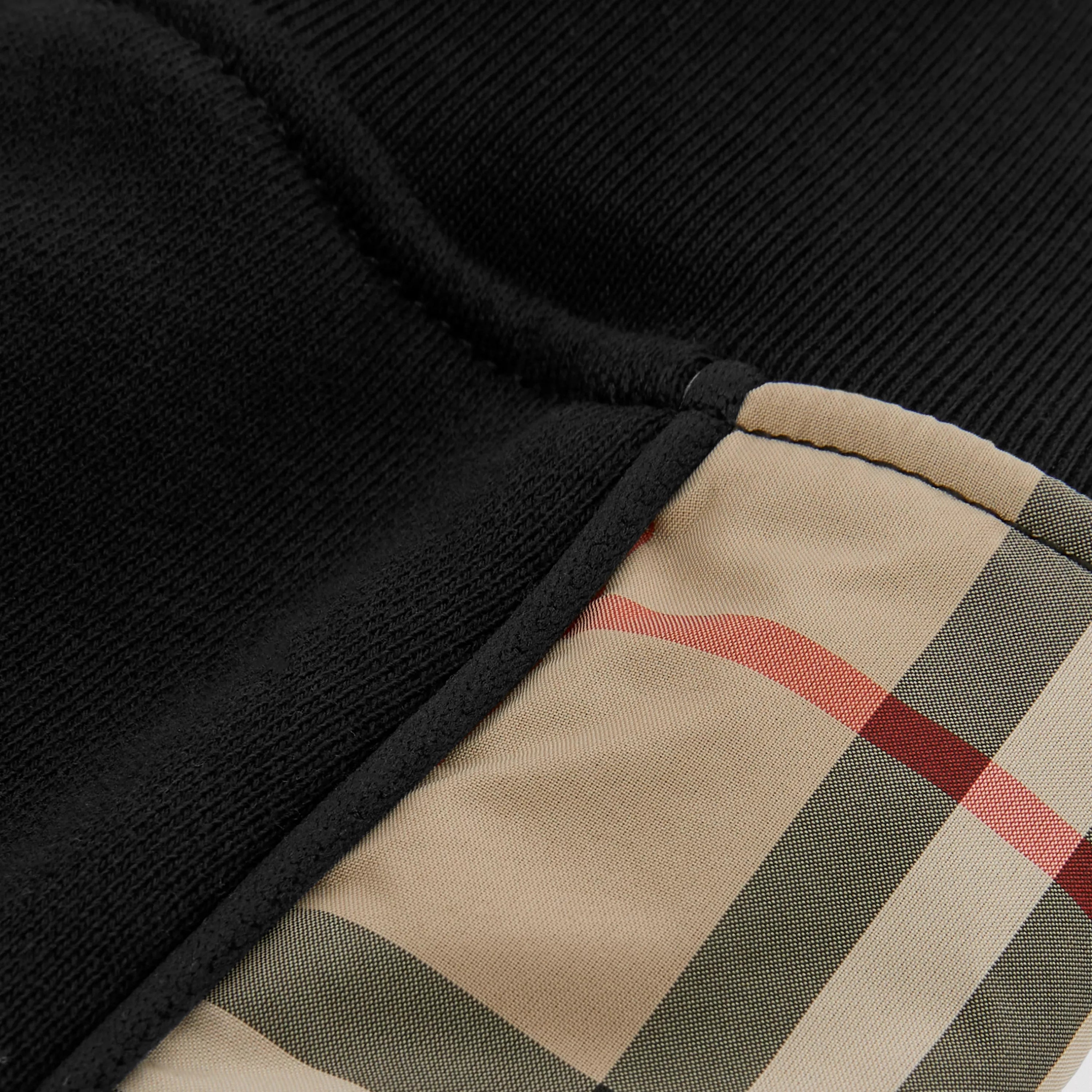 Baby Boys & Girls Black Cotton Trousers