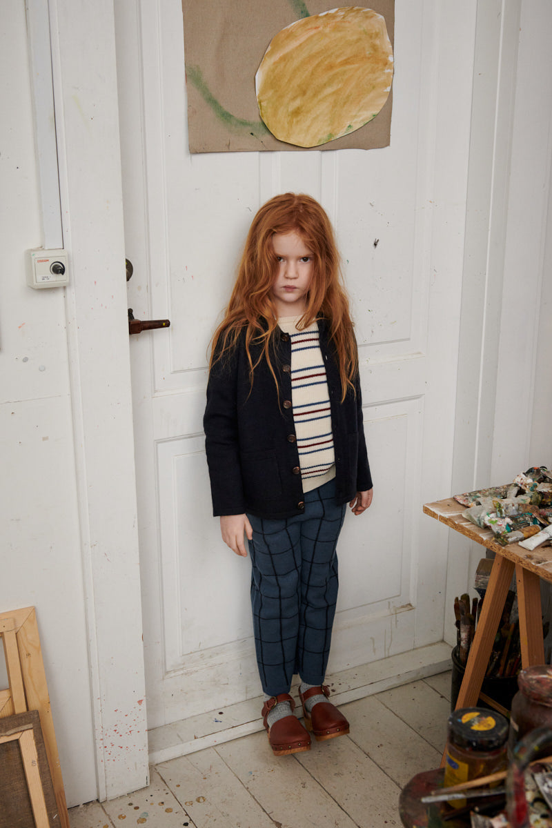 Boys & Girls White Wool Sweater