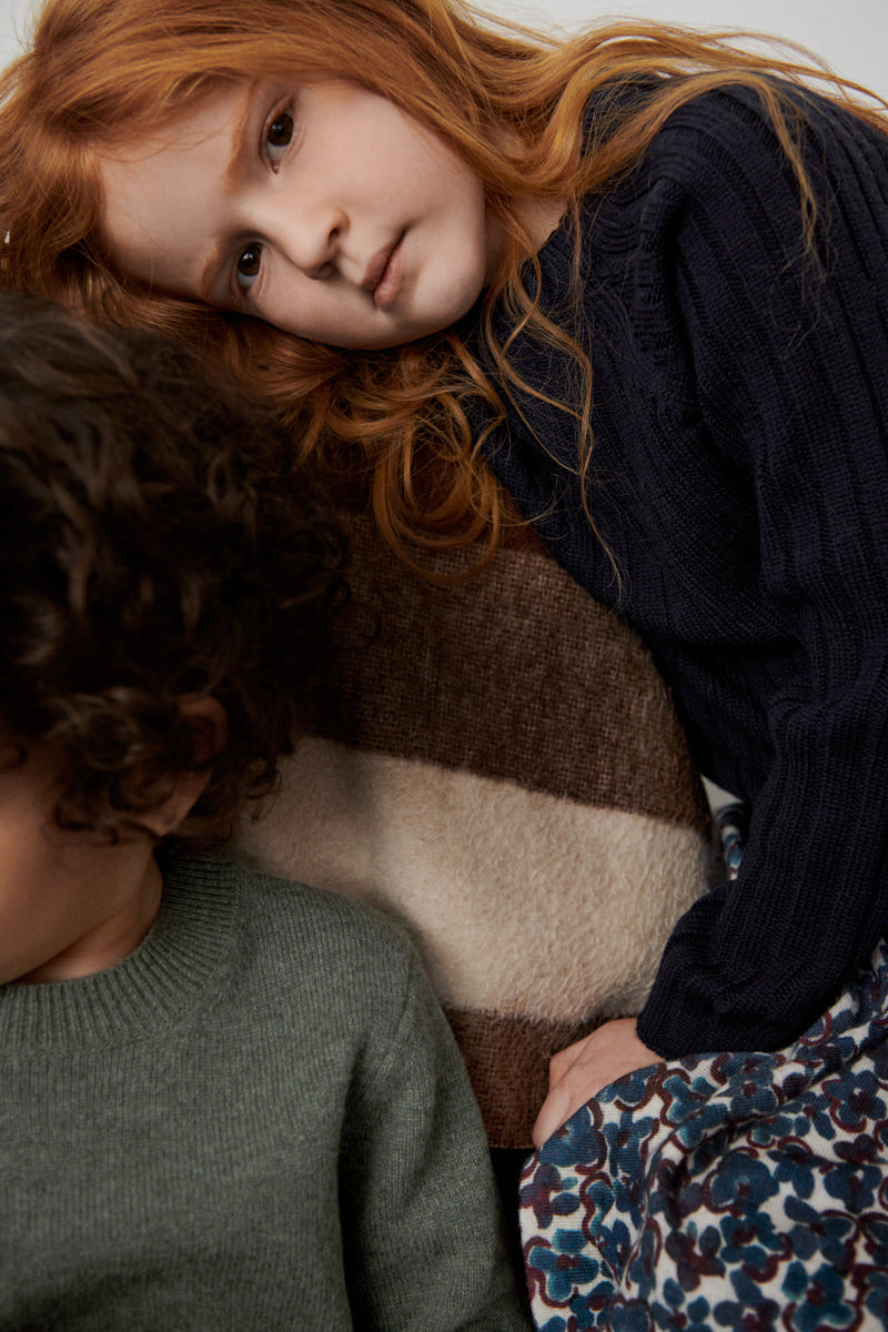 Boys & Girls Dark Green Wool Vest