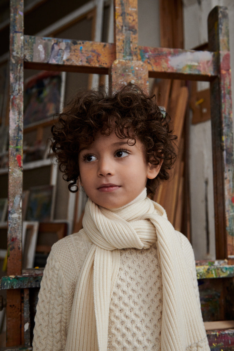 Boys & Girls Dark Green Wool Vest