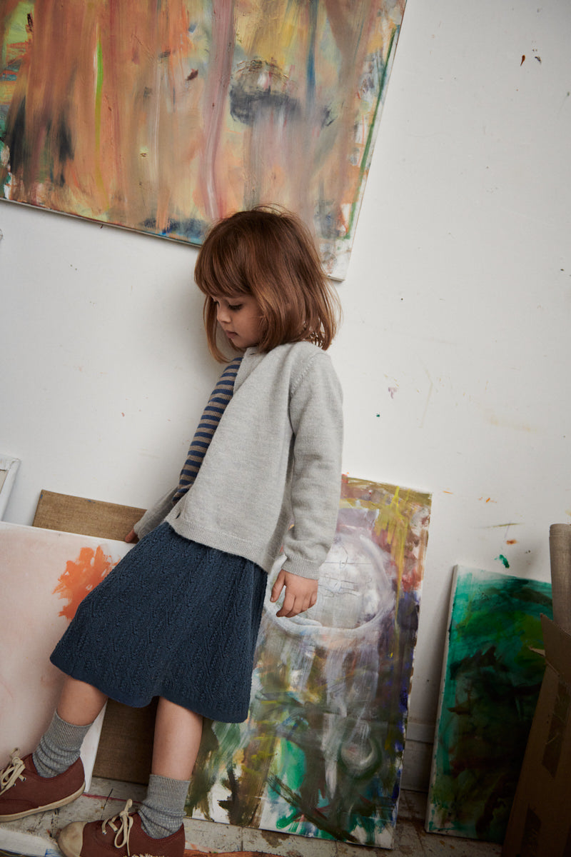 Boys & Girls Dark Green Wool Vest