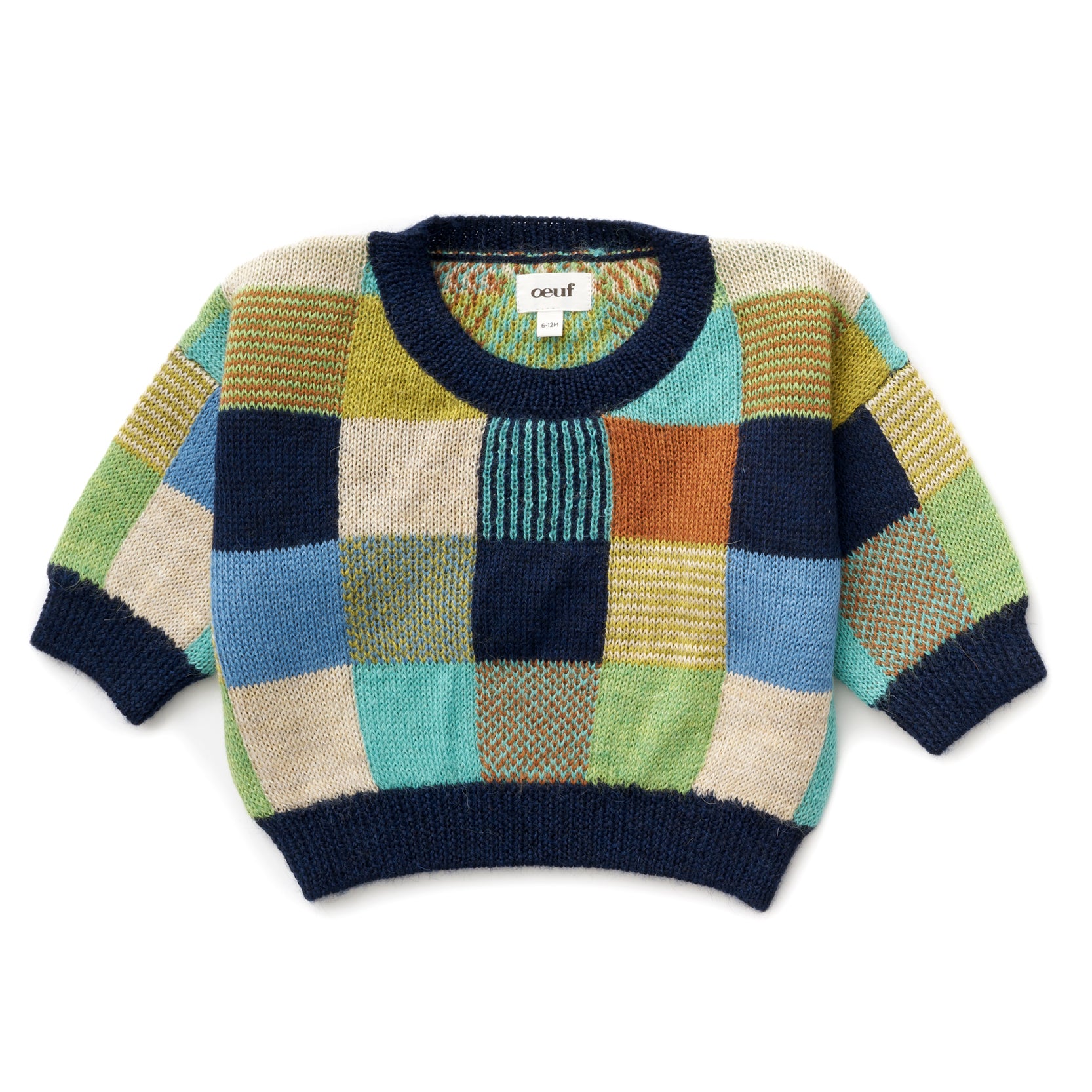 Boys & Girls Multicolor Alpaca Sweater