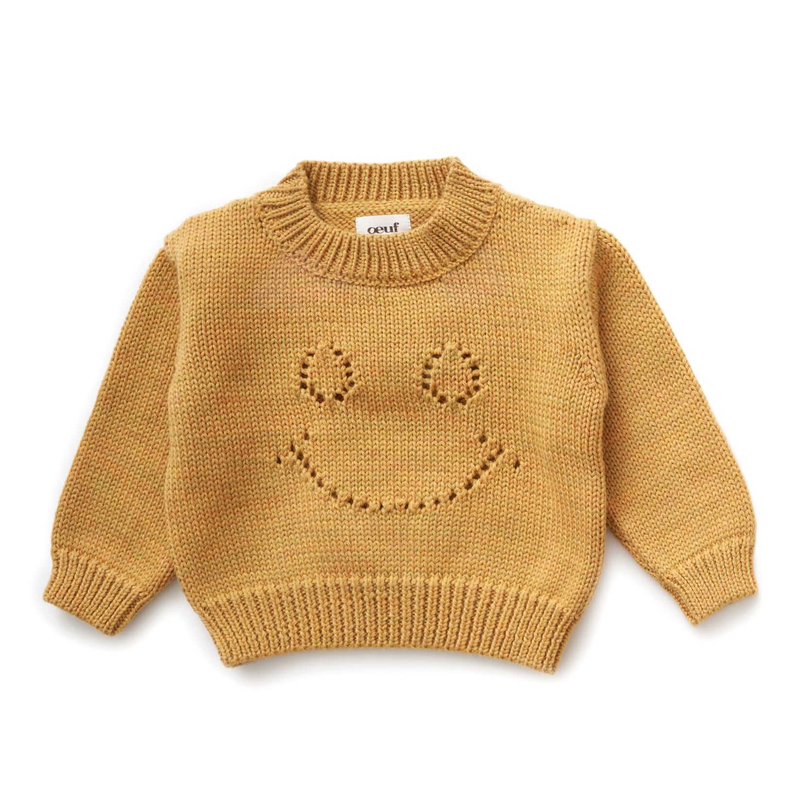 Boys & Girls Yellow Wool Sweater