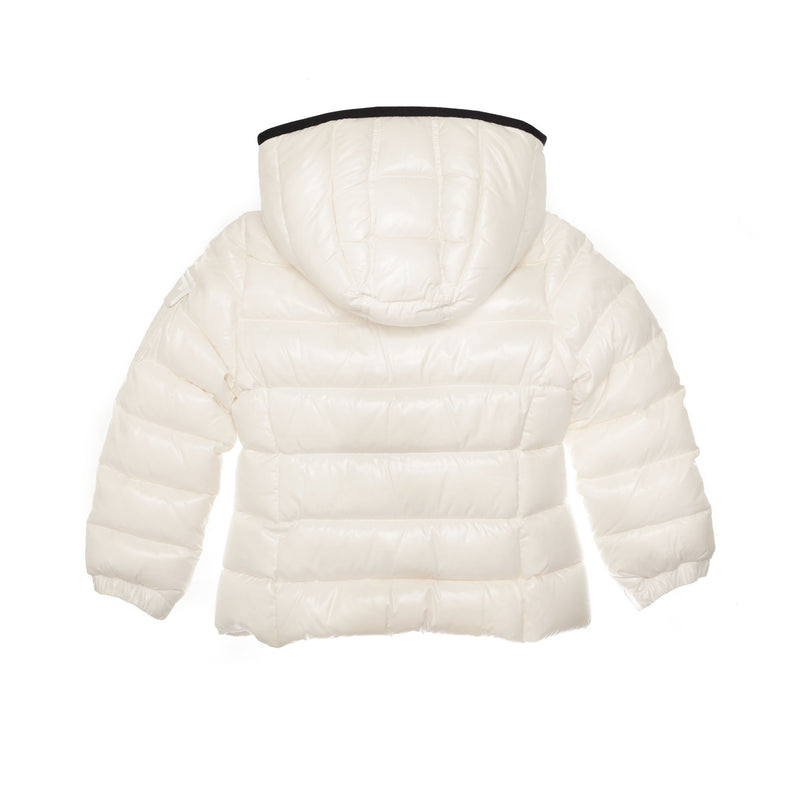 Girls Ivory Hooded 'Bady' Padded Down Jacket - CÉMAROSE | Children's Fashion Store - 2