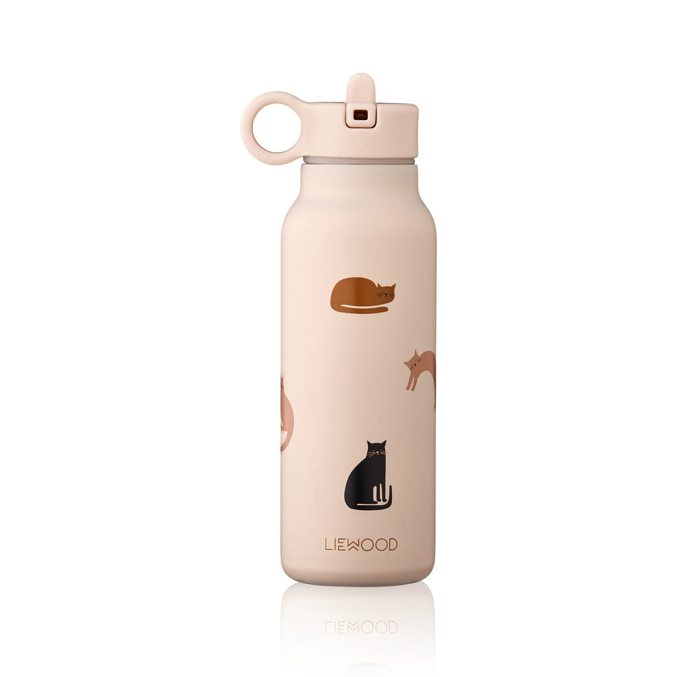 Pink Cat Thermos Bottle