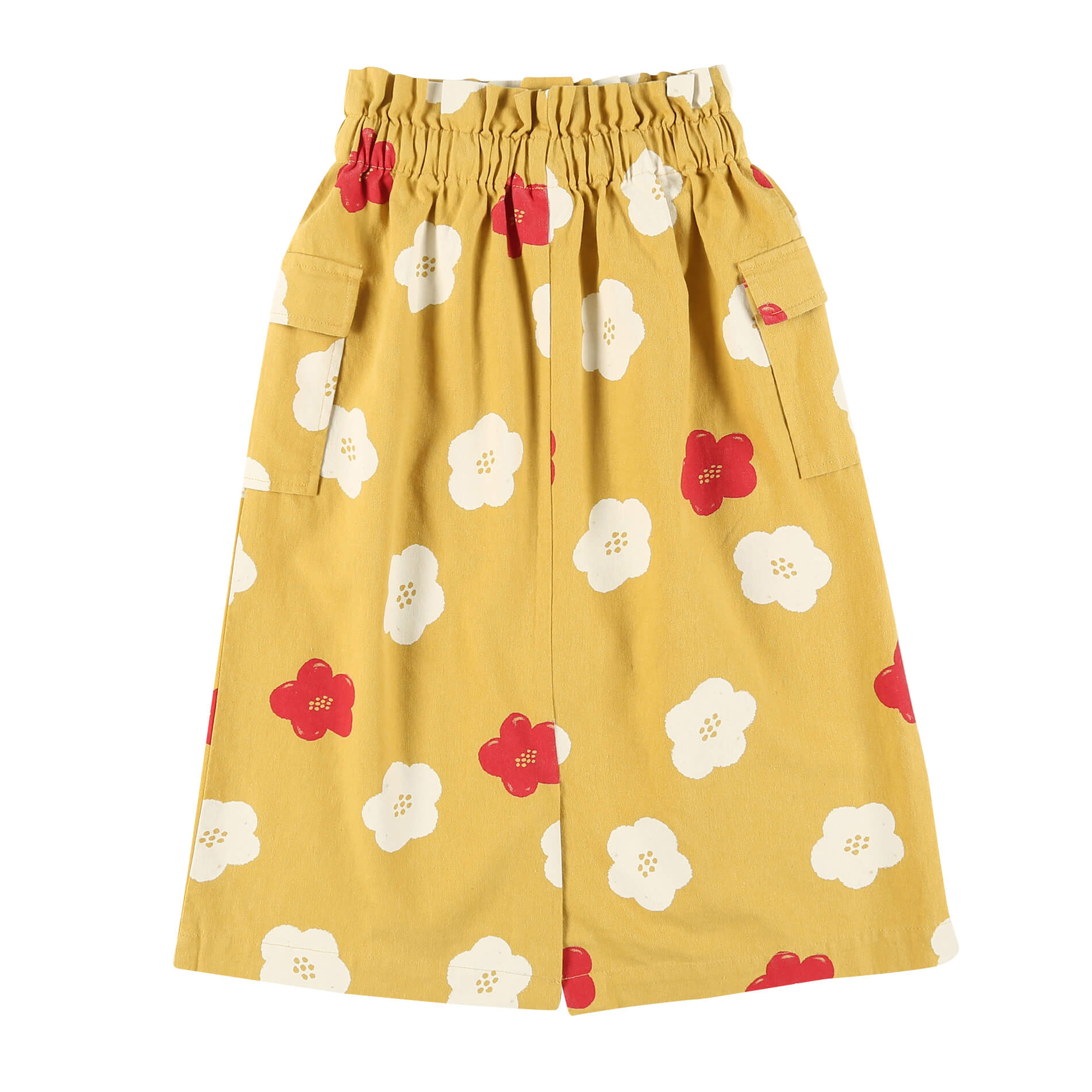 Girls Yellow Flowers Skirt